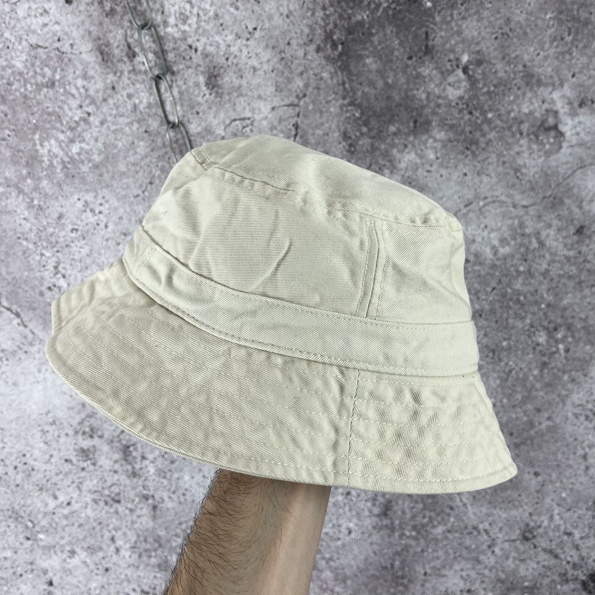 Designer Karl Kani Embroidery Logo Zip Pocket Y2K Bucket Hat Cap Size ONE SIZE - 4 Thumbnail