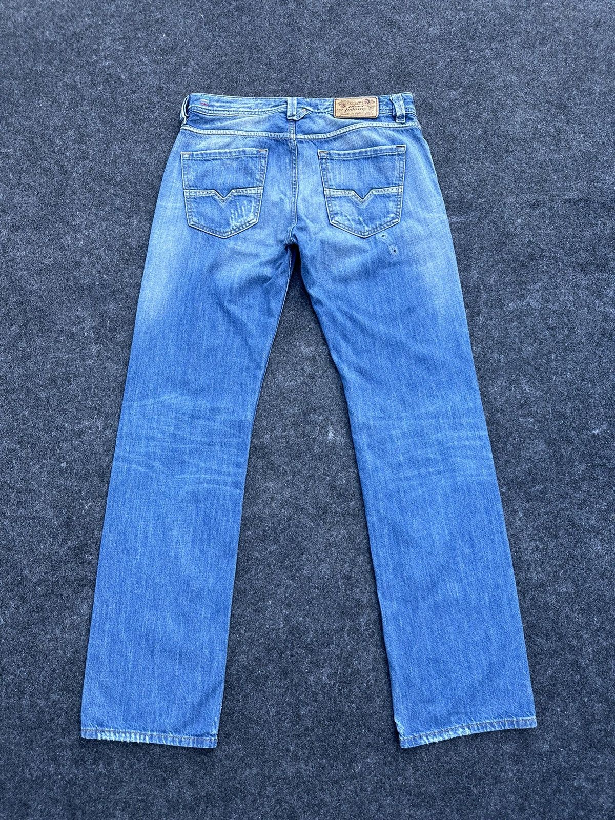 Diesel Vintage Diesel Industries Washed Denim 31x33 D48 Size US 31 - 5 Thumbnail