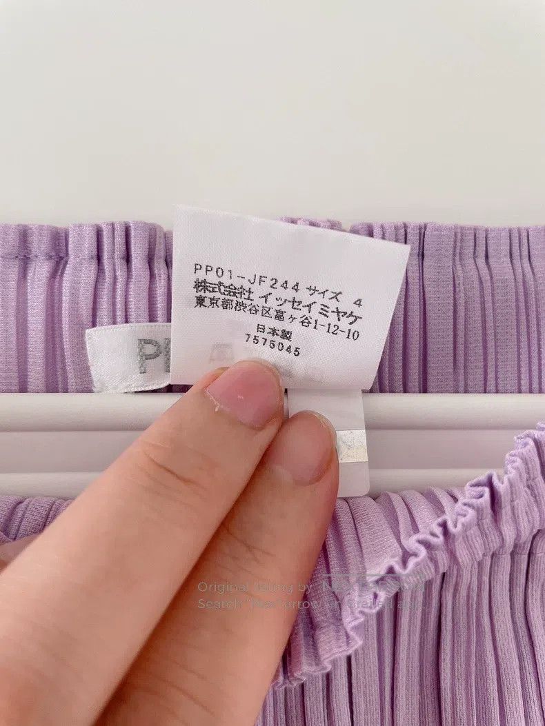 Issey Miyake Issey Miyake size:4 Purple Trousers Size 32" / US 10 / IT 46 - 4 Thumbnail