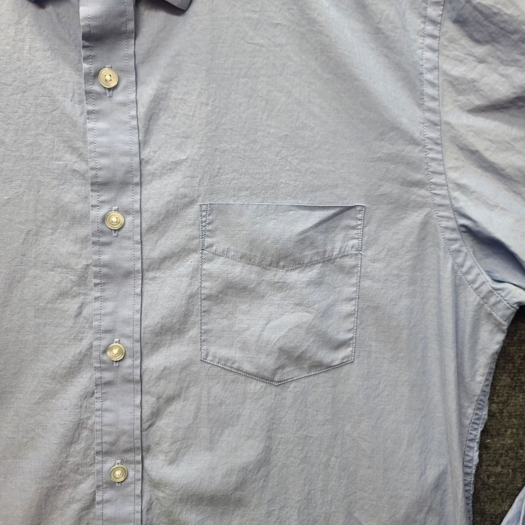 UNTUCKit UNTUCKit Shirt Mens M Slim Fit Long Sleeve Dress Casual Preppy Blue Size US M / EU 48-50 / 2 - 3 Thumbnail