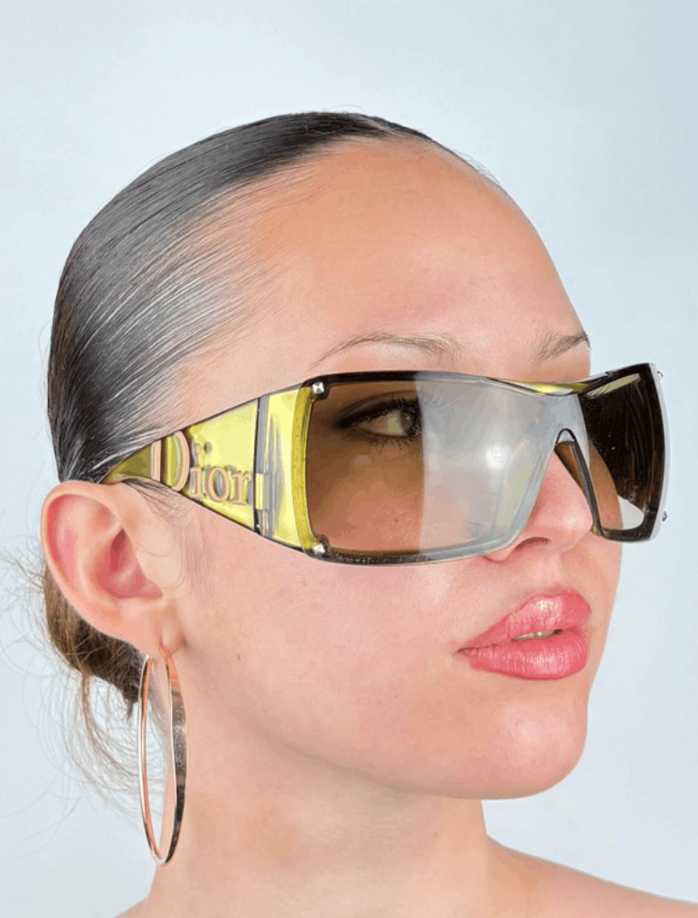 Dior Dior Sunglasses Overshine 2 Ski Pop Rimless Vintage RI847 Size ONE SIZE - 1 Thumbnail
