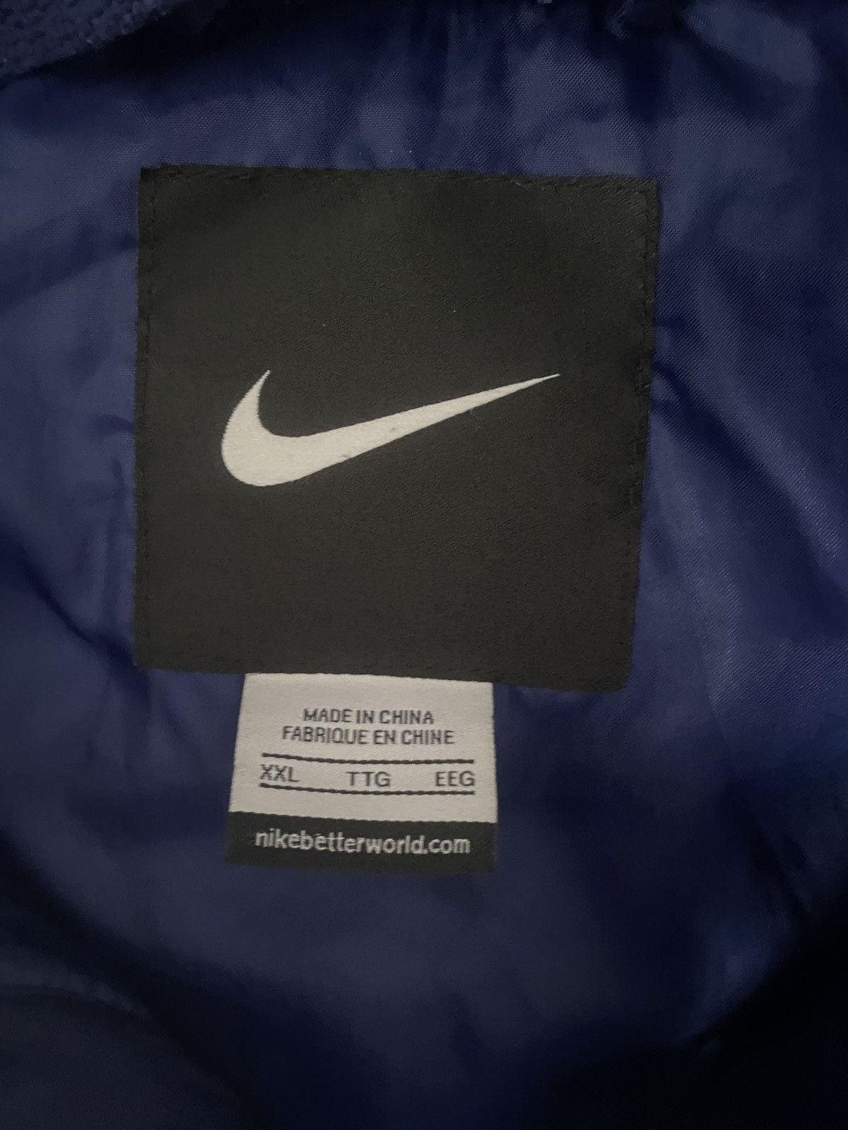 Nike Nike x Barcelona puffer jacket navt blue storm fit Size US XXL / EU 58 / 5 - 9 Thumbnail