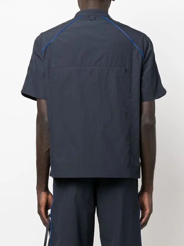 Jacquemus o1mle0526 Le Haut Short Sleeve T-Shirt in Navy Blue Size US M / EU 48-50 / 2 - 4 Thumbnail