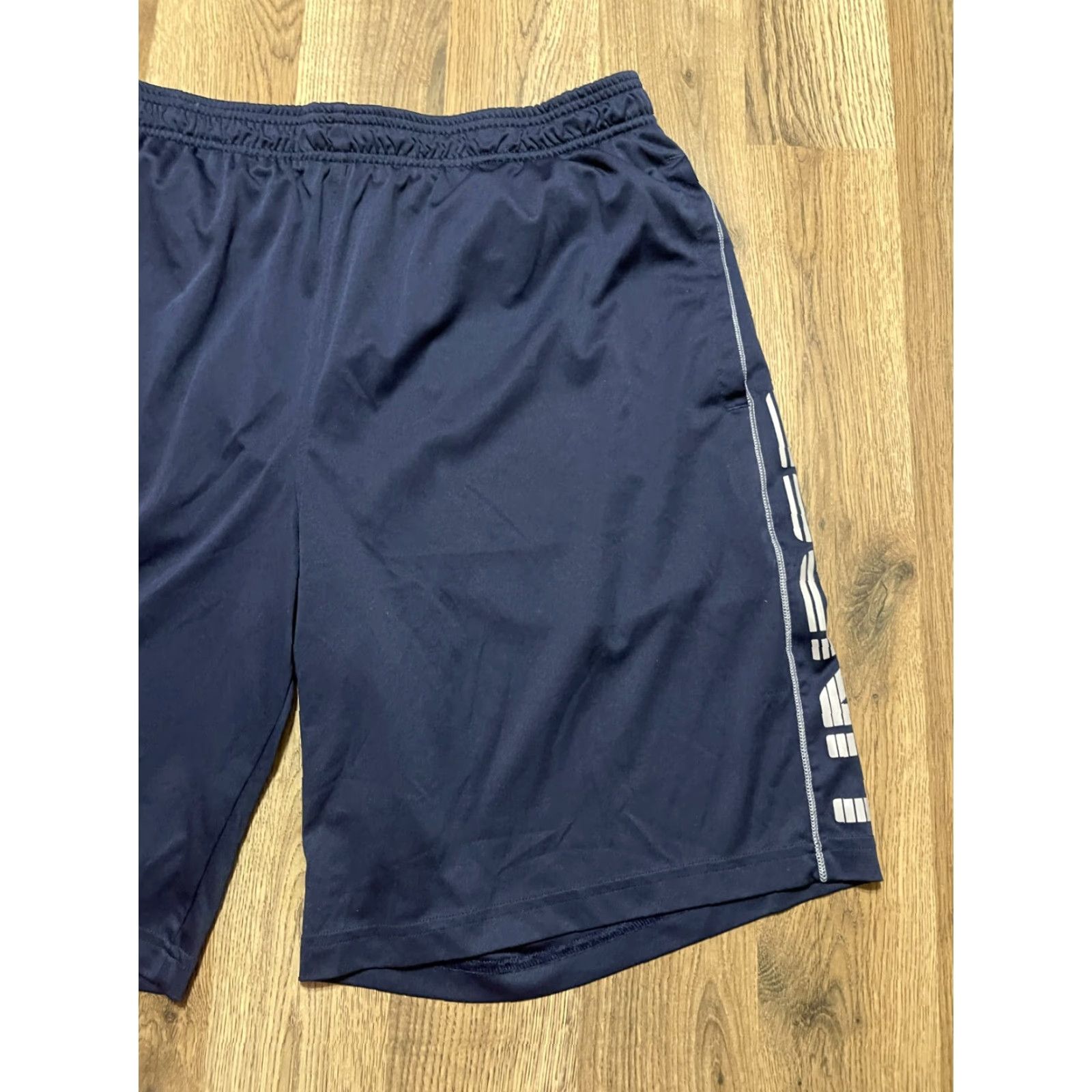 Under Armour Under armour Shorts Men's XL Blue Gray Pull On Basketball Shorts Size US 36 / EU 52 - 4 Thumbnail