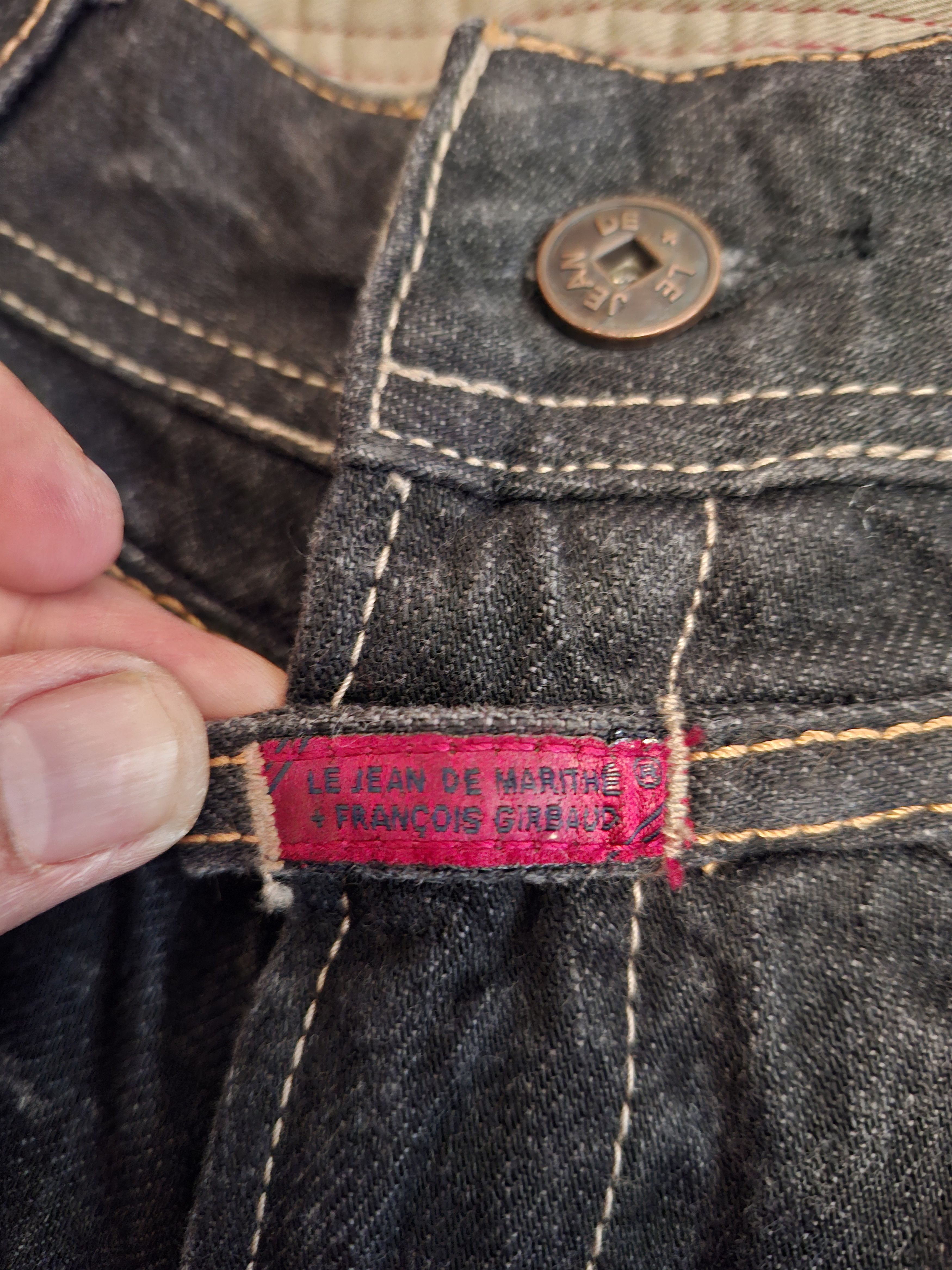 Marithe + Francois Girbaud Vintage Le Jean De Marithe Francois Girbaud Flared Jeans Size US 28 / EU 44 - 8 Thumbnail