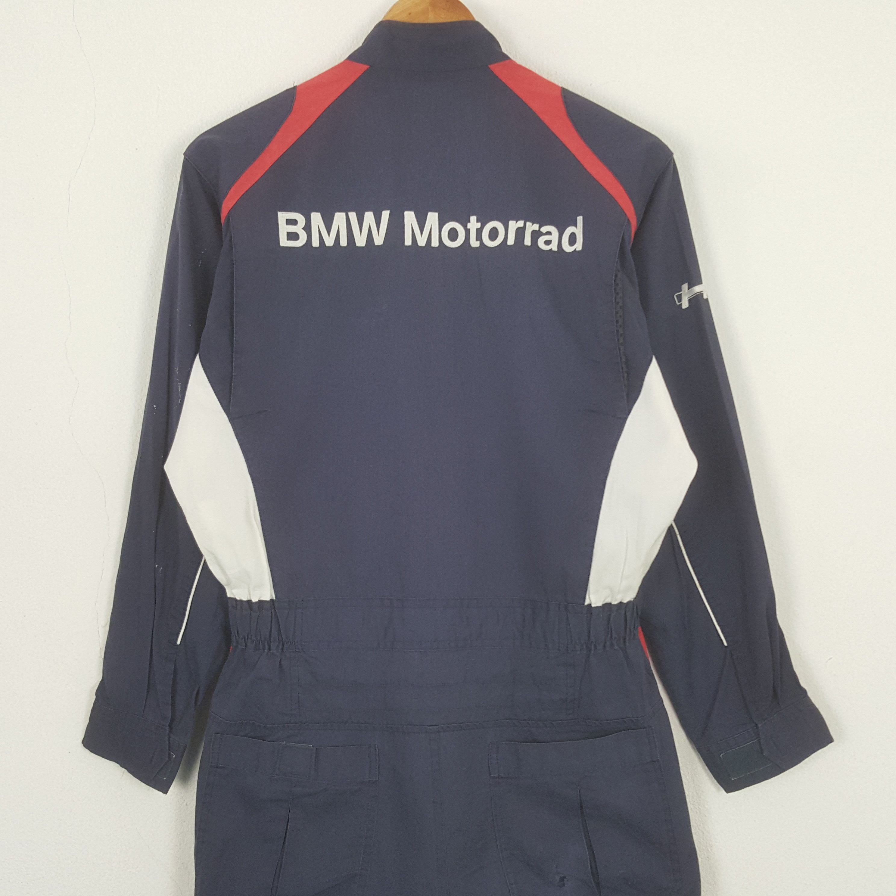 BMW Vintage BMW Motorrad Racing Workwear Coverall Jacket C298N28 Size US XS / EU 42 / 0 - 2 Thumbnail