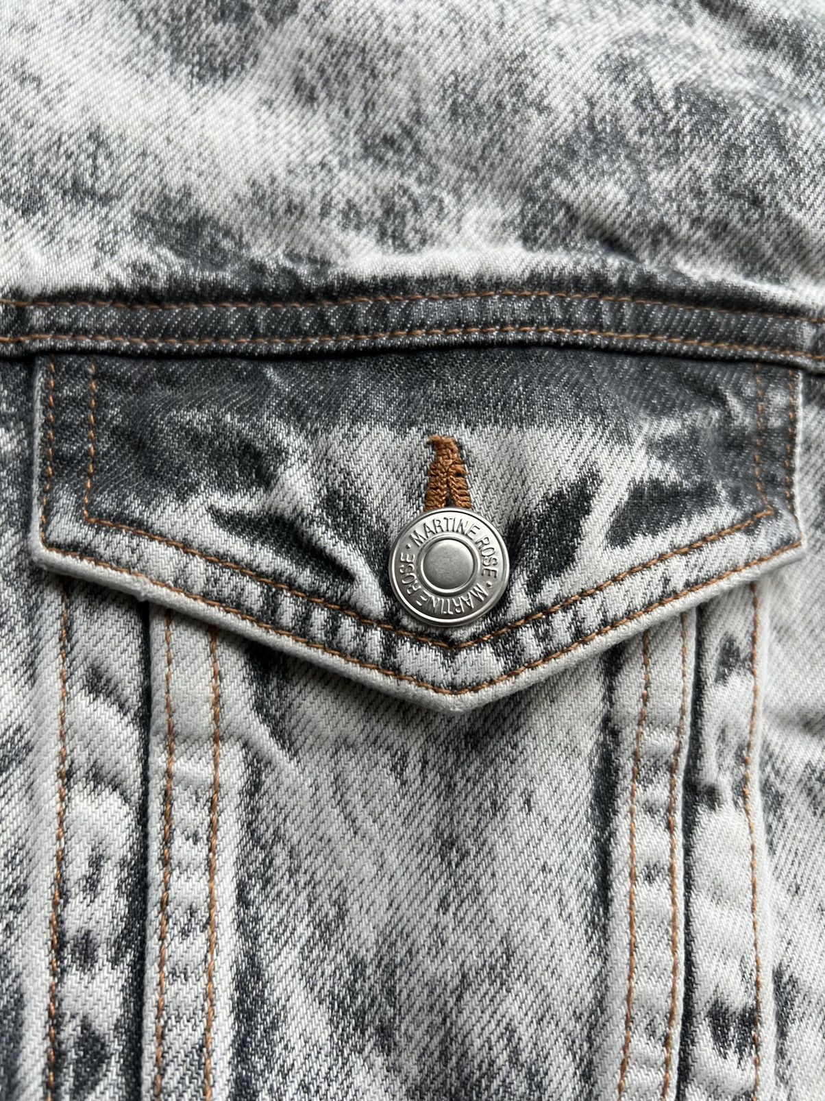 Martine Rose *UNRELEASED SAMPLE* Martine Rose Denim Trucker Jacket Size US M / EU 48-50 / 2 - 8 Thumbnail