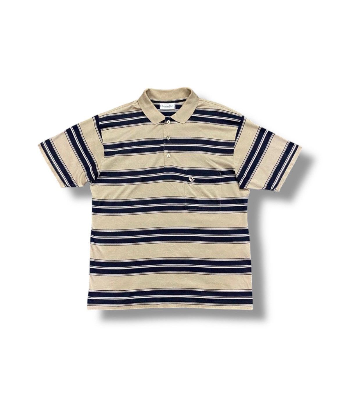 Christian Dior Monsieur Christian Dior Small Logo Polo Shirt Size US M / EU 48-50 / 2 - 1 Thumbnail