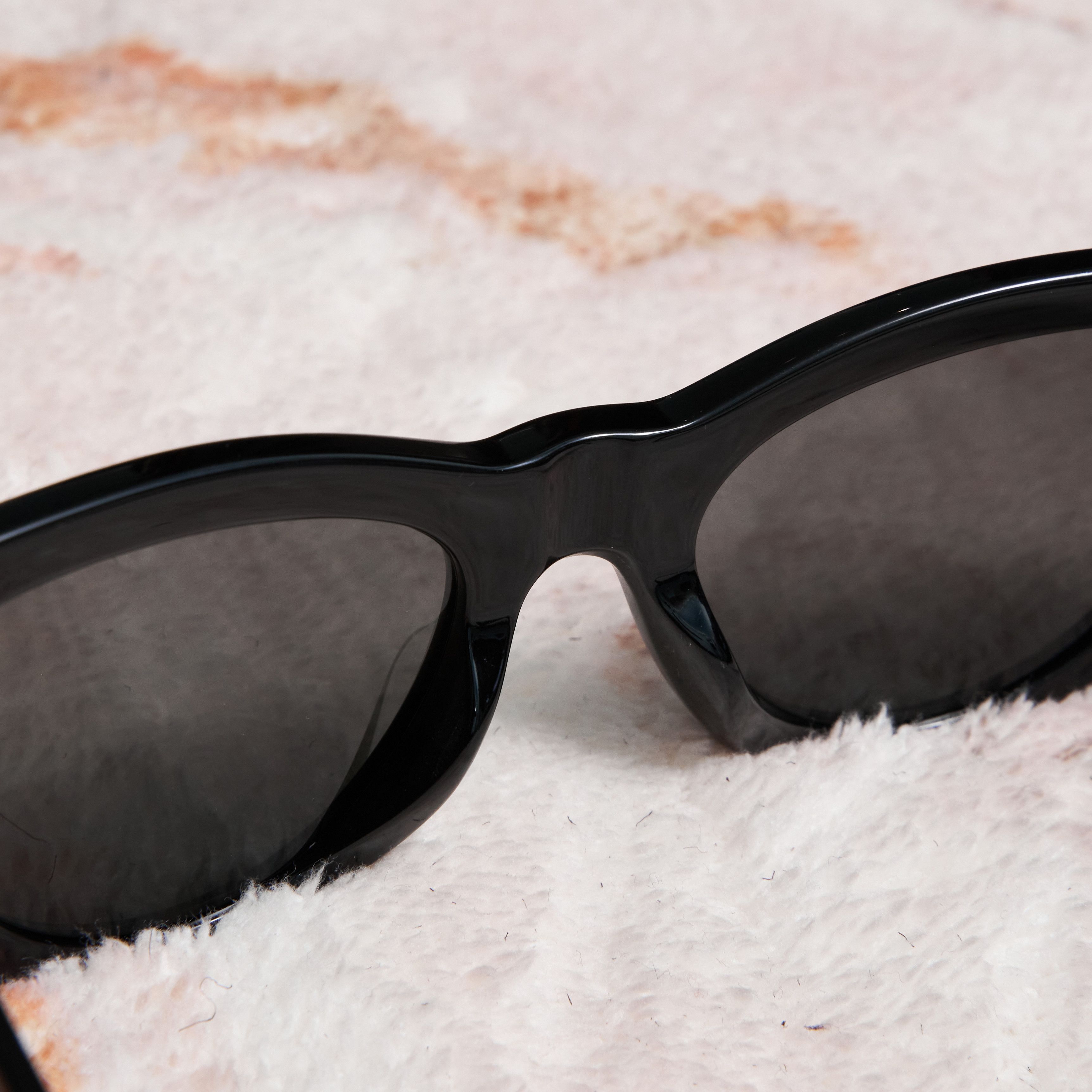Yves Saint Laurent SAINT LAURENT Sunglasses Monogram SL M94 001 BLACK Size ONE SIZE - 3 Thumbnail