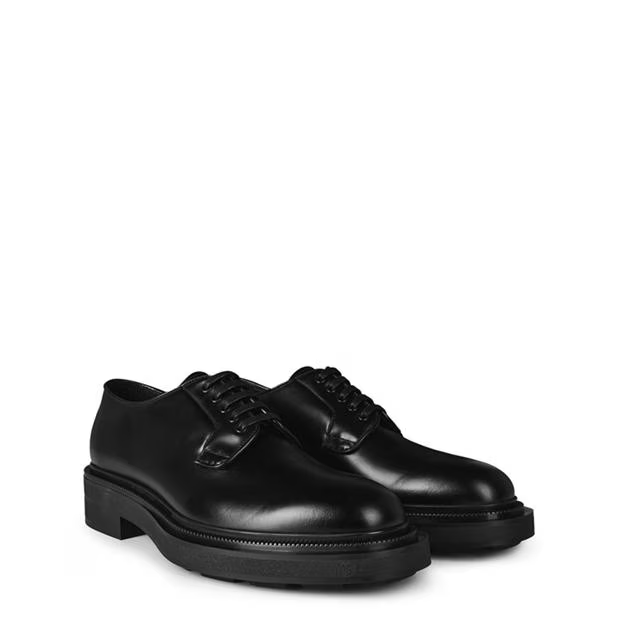 Prada Brushed Derby Shoes Size US 10 / EU 43 - 4 Thumbnail