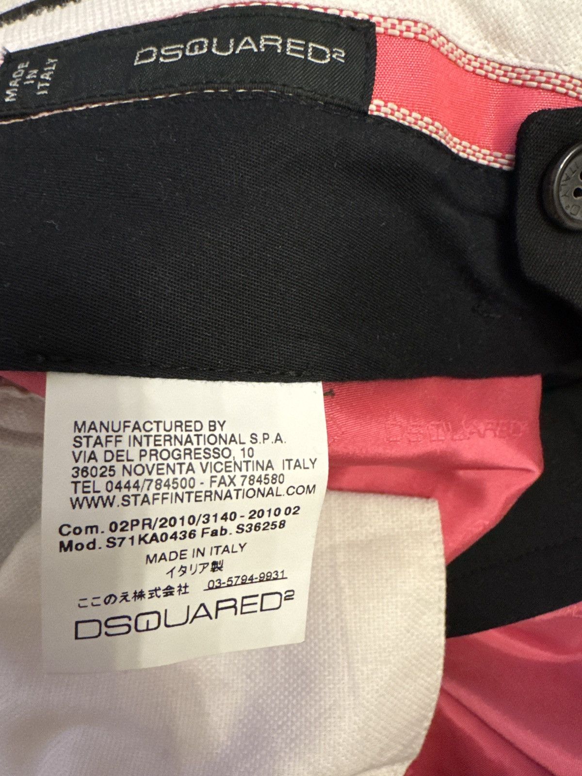 Dsquared2 DSquared2 Men's Tuxedo Sequin Details Jacket (48) Pants (46) Size 48R - 10 Thumbnail