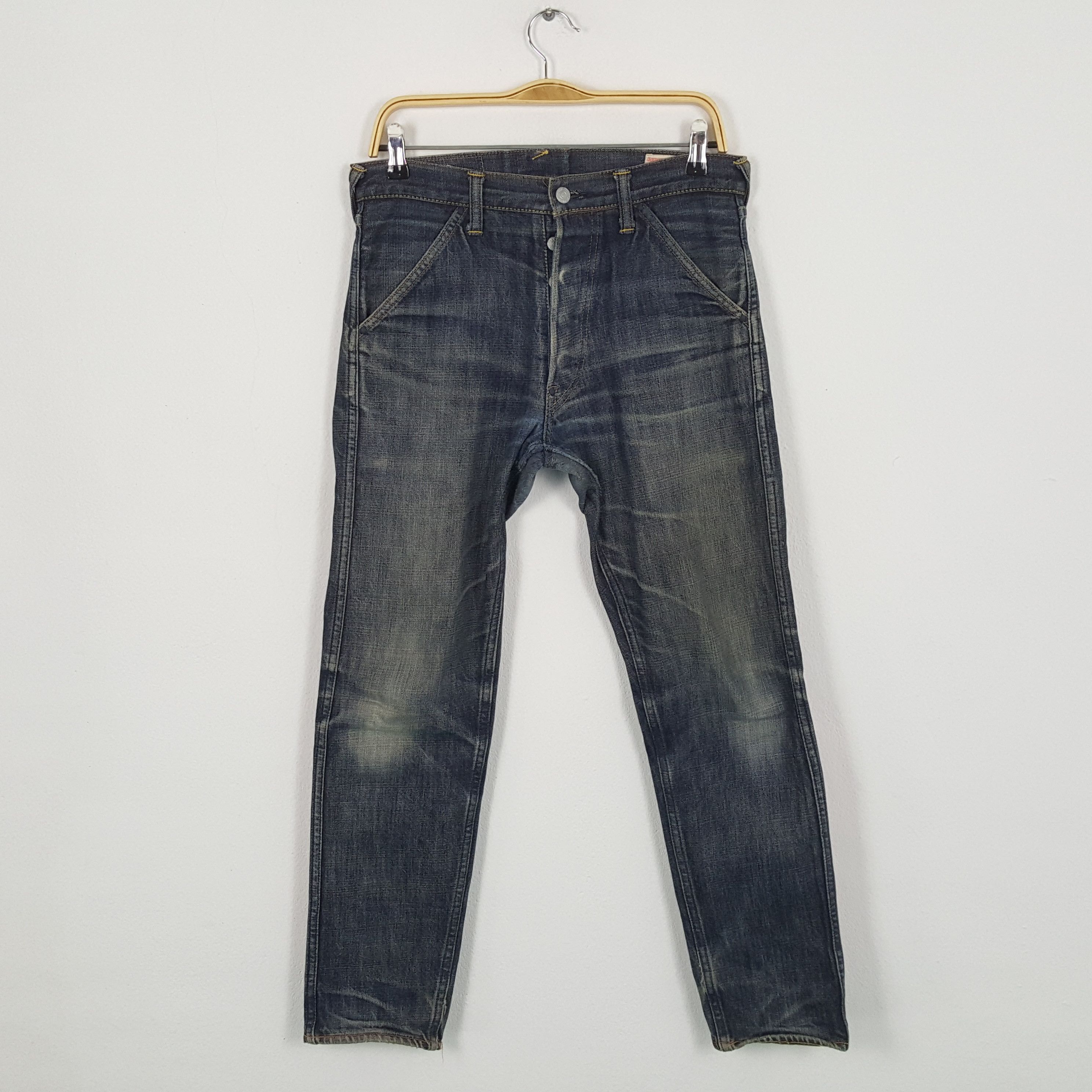 Evisu × Japanese Brand × Vintage Vintage EVISU Japanese Brand Daicock Custom Style Jeans Size US 30 / EU 46 - 4 Thumbnail
