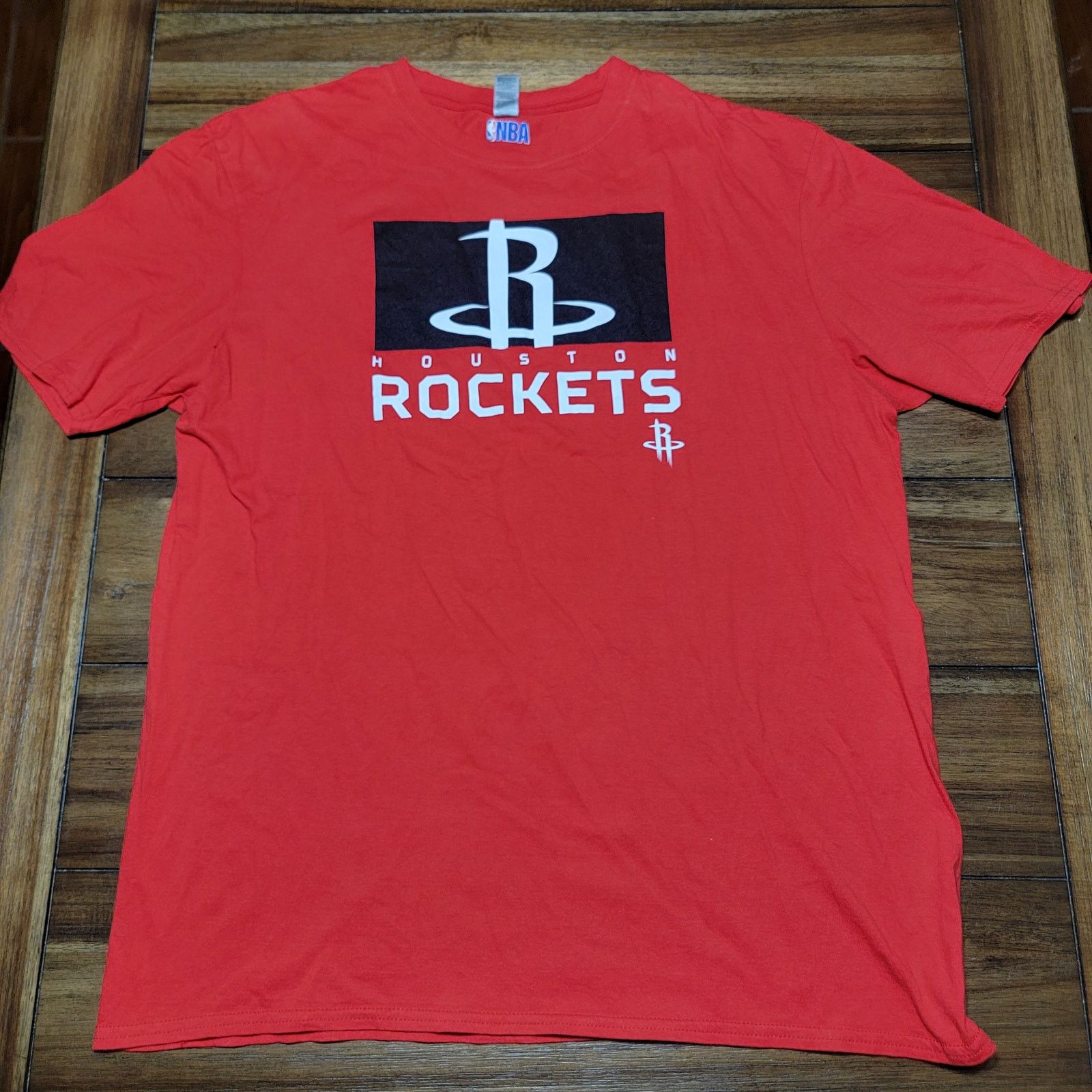 NBA Houston Rockets Red Unisex Tee - Size XL Size US XL / EU 56 / 4 - 1 Thumbnail