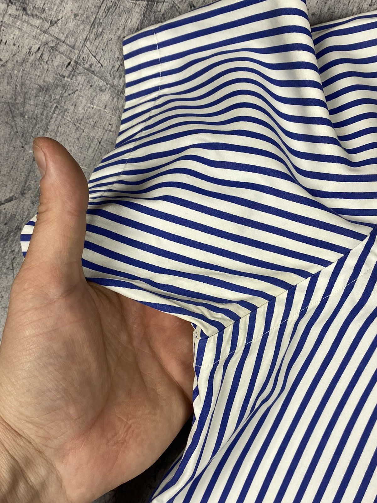 Polo Ralph Lauren × Ralph Lauren × Vintage Vintage Polo Ralph Lauren Designer Striped Button Up Shirt Size US M / EU 48-50 / 2 - 7 Thumbnail