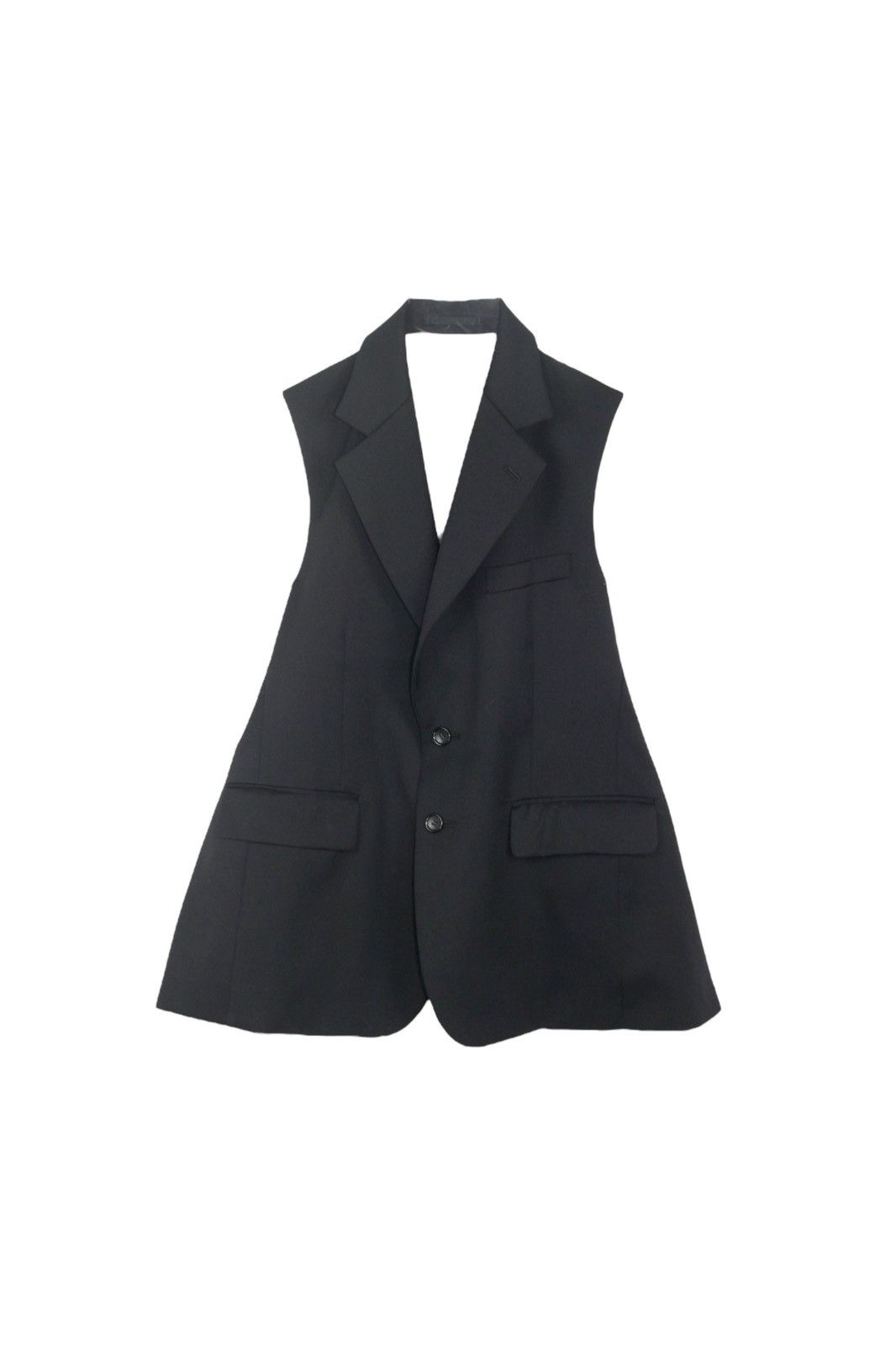 Comme des Garcons COMME des GARÇONS Mainline 14SS Masterpiece Open-Back Vest Size M / US 6-8 / IT 42-44 - 1 Thumbnail