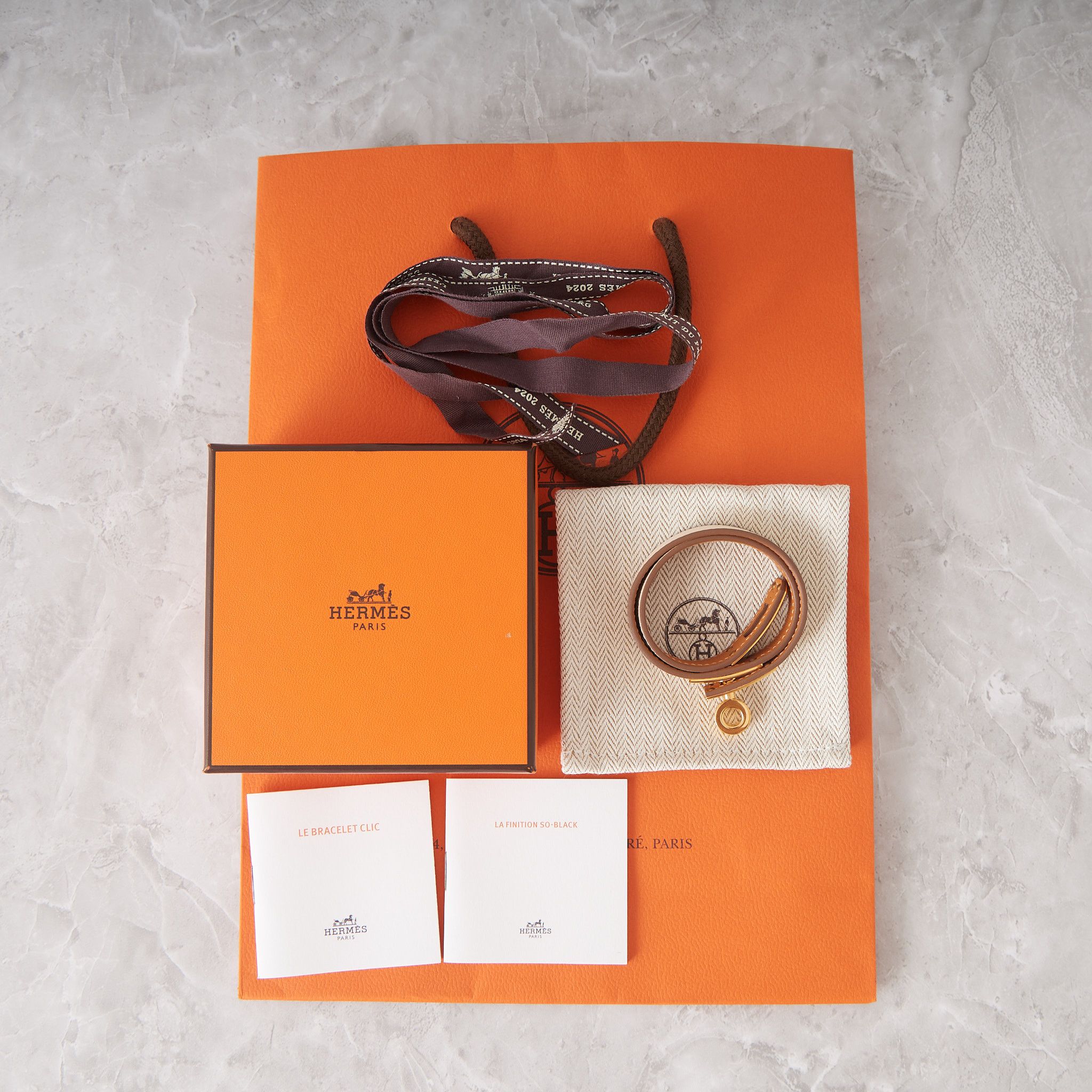 Hermes Hermes Mini Kelly Double Tour bracelet Size ONE SIZE - 8 Thumbnail