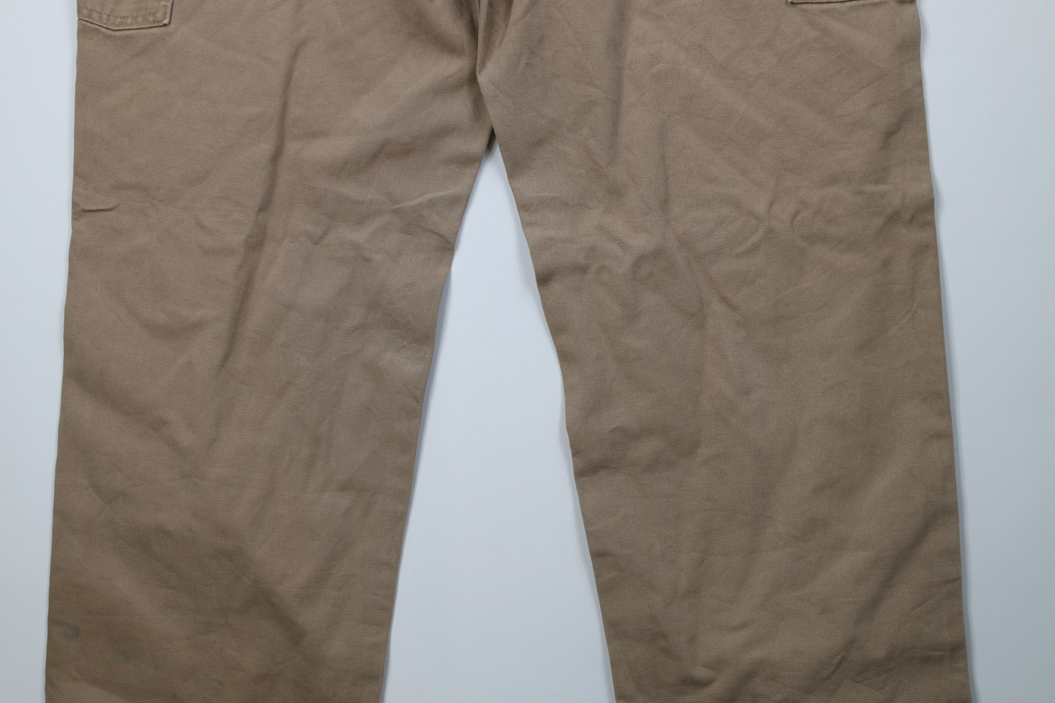 Carhartt Vintage Y2K 2004 Carhartt Canvas Wide Leg Dungaree Pants USA Size US 40 / EU 56 - 14 Thumbnail