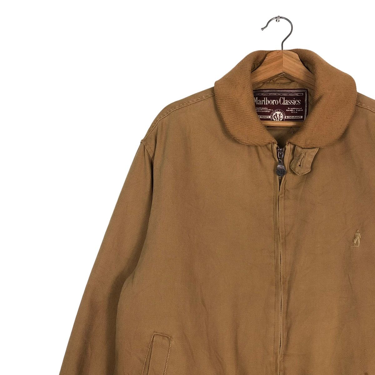 Marlboro 🔥VINTAGE CHORE BOMBER JACKET MARLBORO CLASSIC USA Size US XL / EU 56 / 4 - 7 Thumbnail