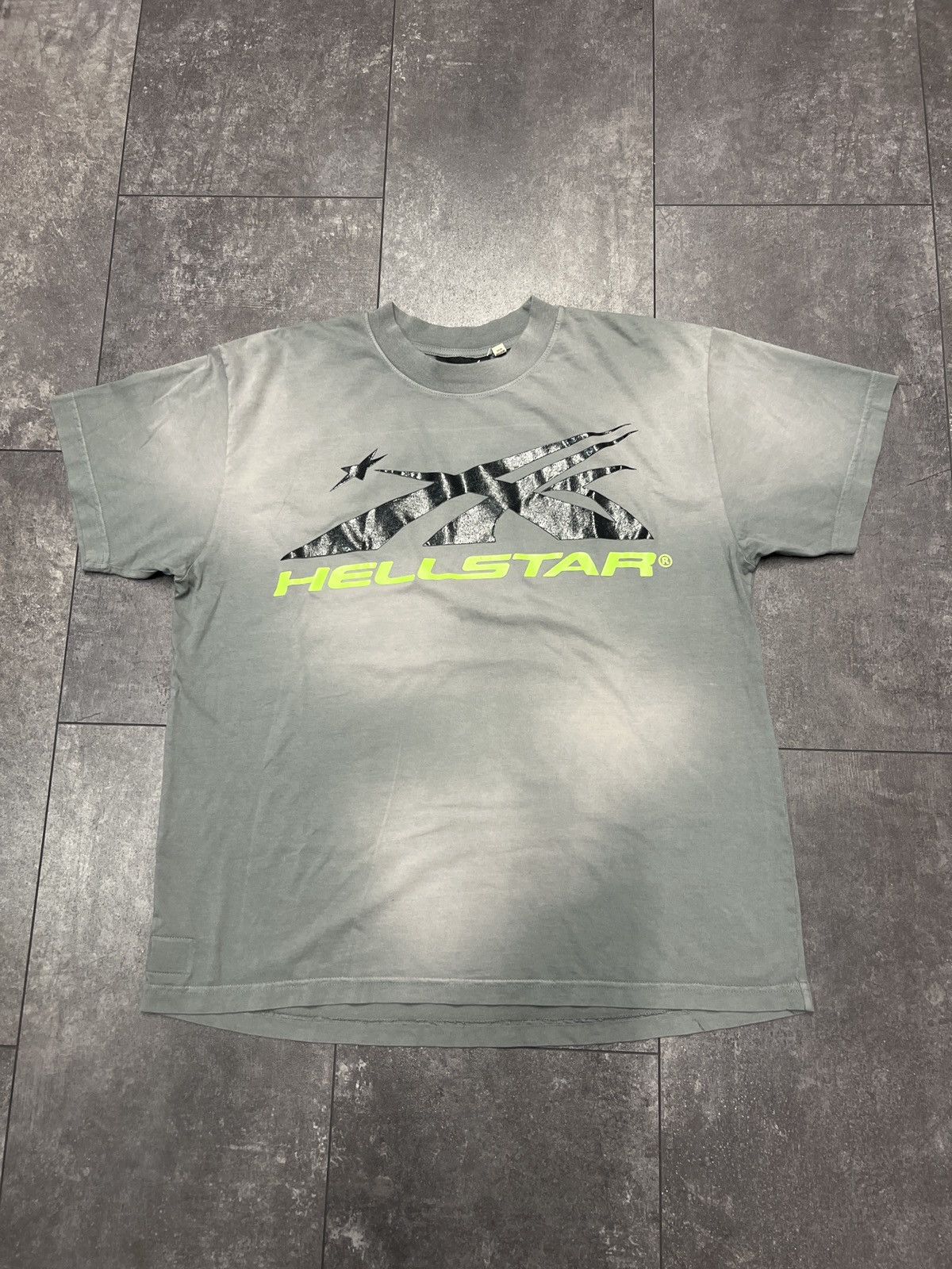 HELLSTAR Hellstar Sports Core Logo Gel T-Shirt Grey Size US L / EU 52-54 / 3 - 1 Thumbnail