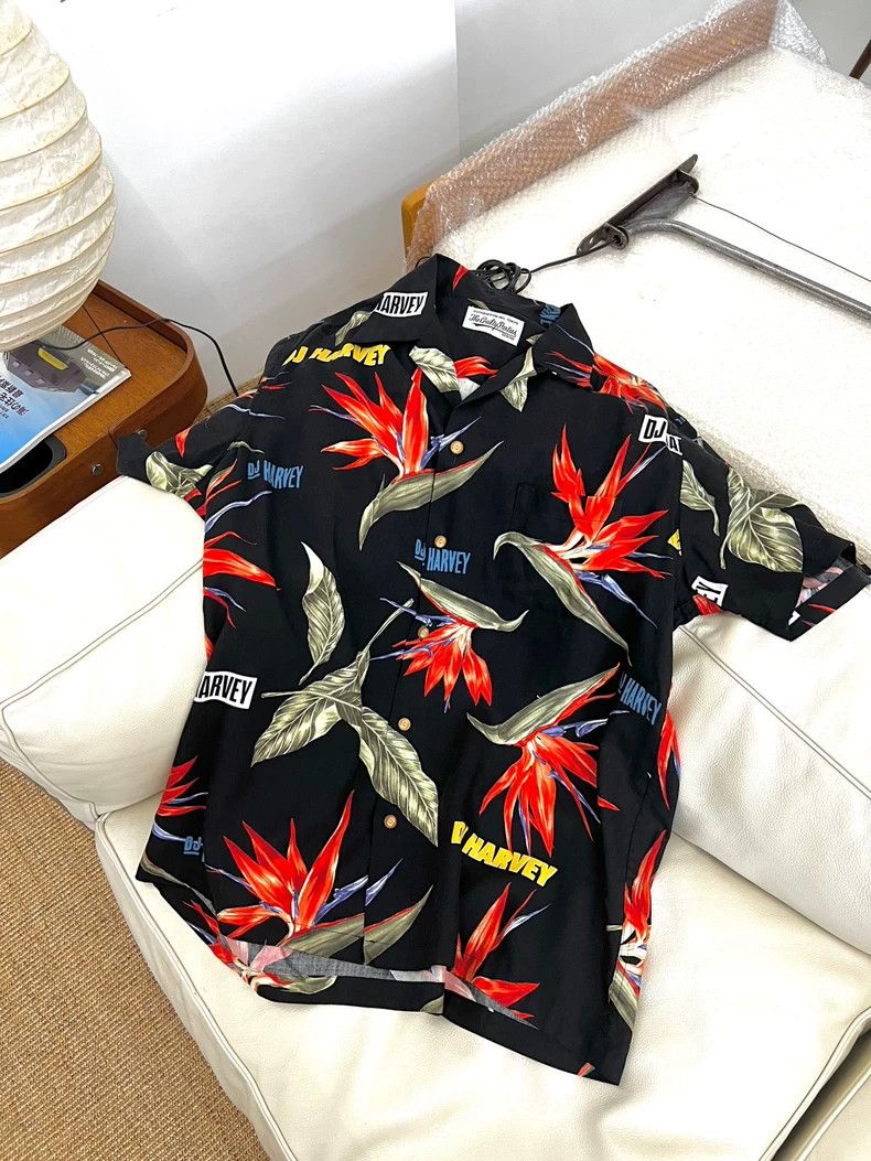 Wacko Maria wacko maria Bird of Paradise short-sleeved shirt Size US L / EU 52-54 / 3 - 9 Thumbnail
