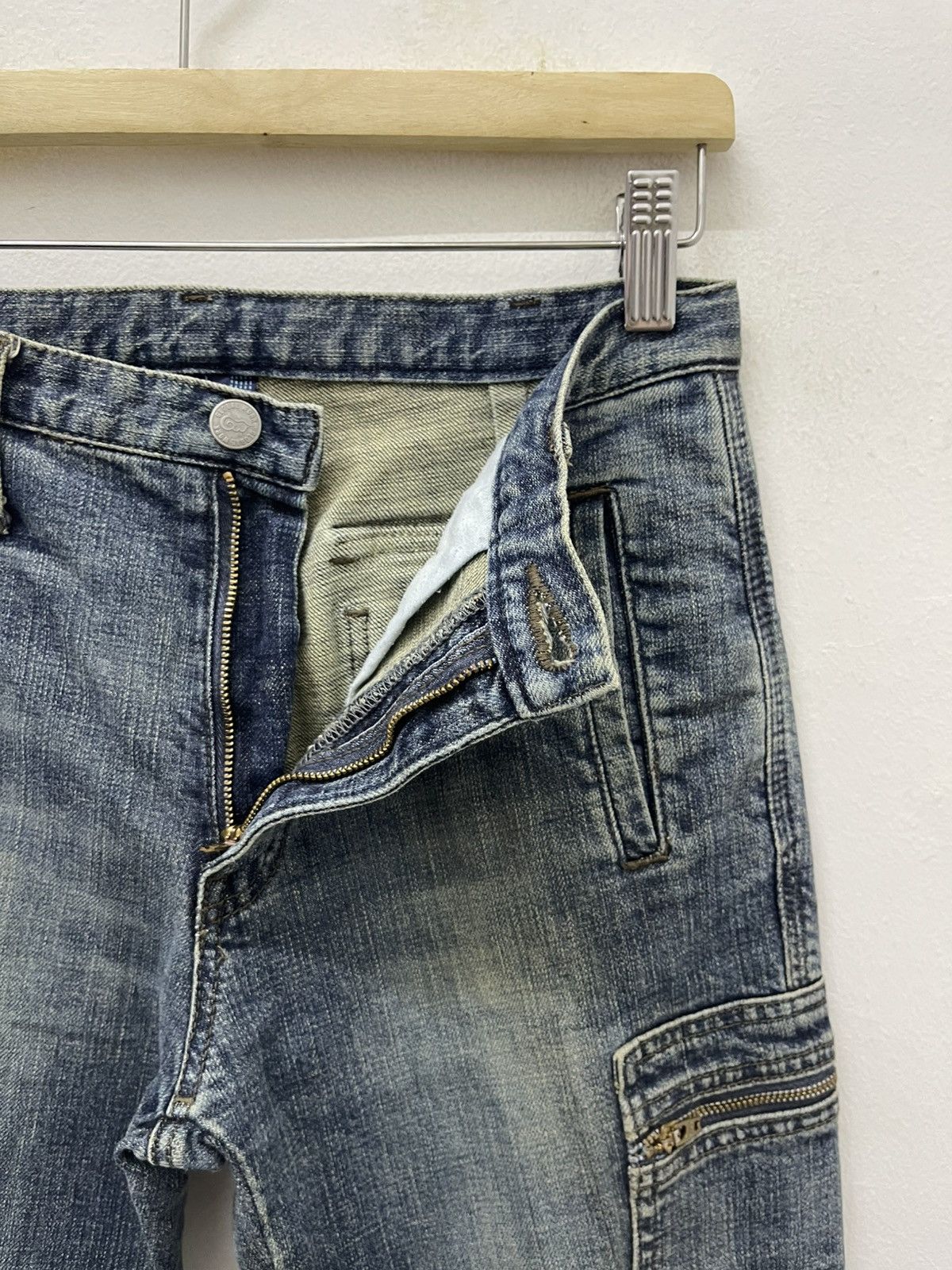 Global Work Vintage GLOBAL WORK Japanese Flare ifsixwasnine LGB Style Size US 27 - 11 Thumbnail