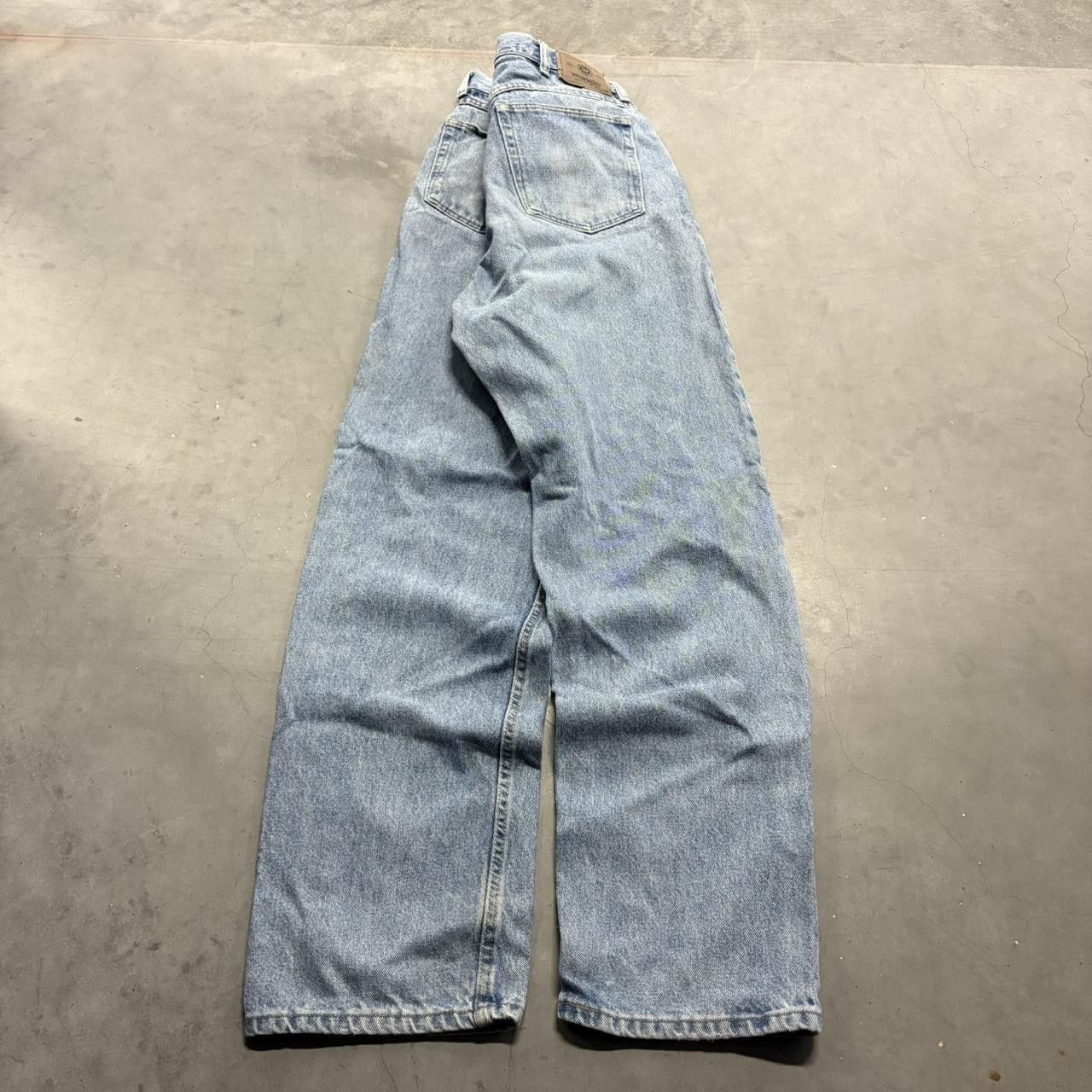 Vintage Crazy Vintage Y2K/2000s Baggy Tall Medium Wash Denim Jeans! Size US 34 / EU 50 - 4 Thumbnail