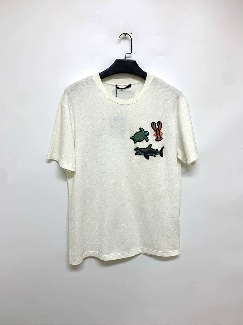 Louis Vuitton Louis Vuitton Ocean beaded short sleeves 2503-Nextarrow Size US L / EU 52-54 / 3 - 1 Thumbnail