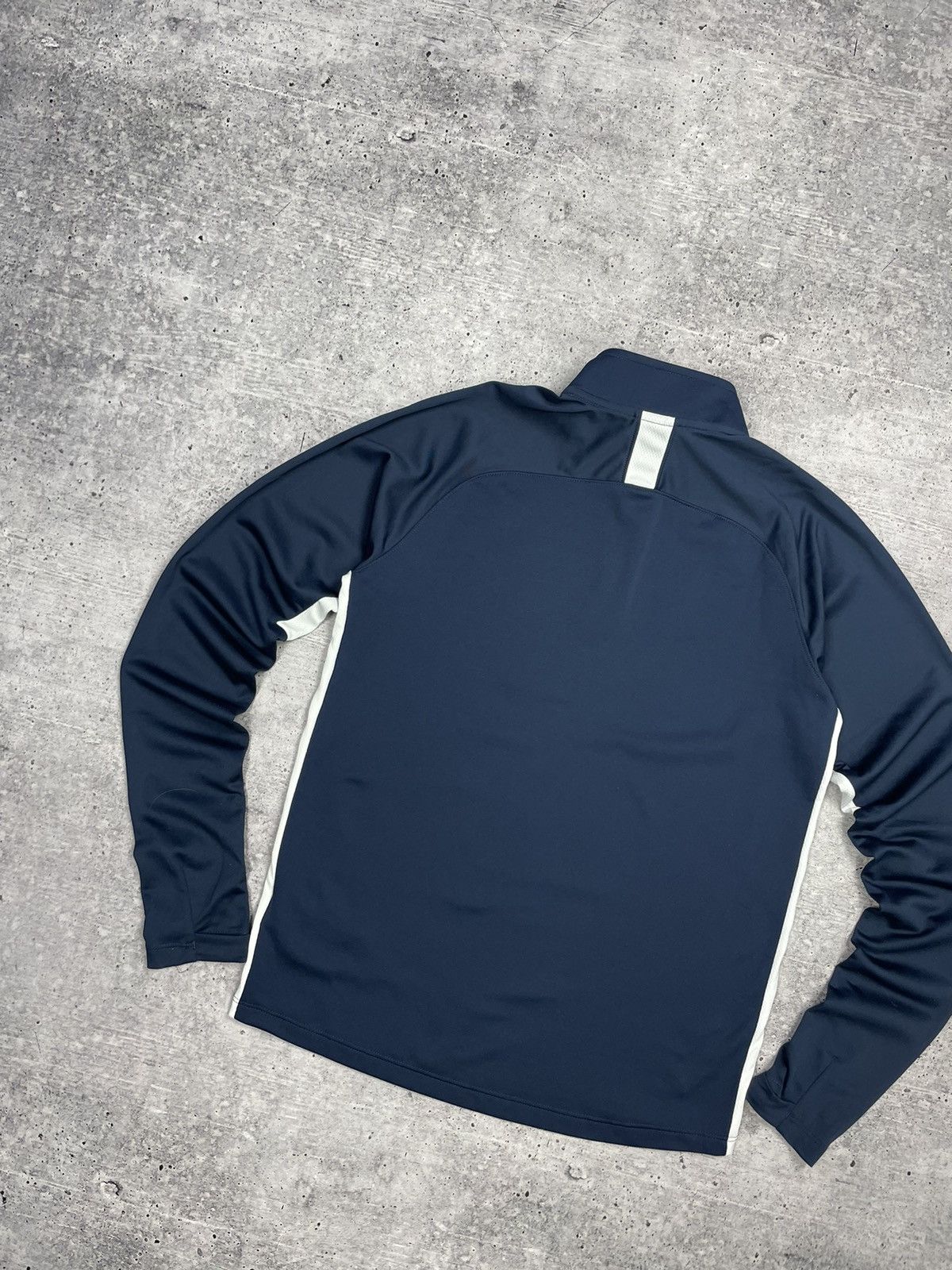 Nike × Vintage Vintage Nike Tottenham Y2K Style Training Zip Sweatshirt Size US S / EU 44-46 / 1 - 14 Thumbnail