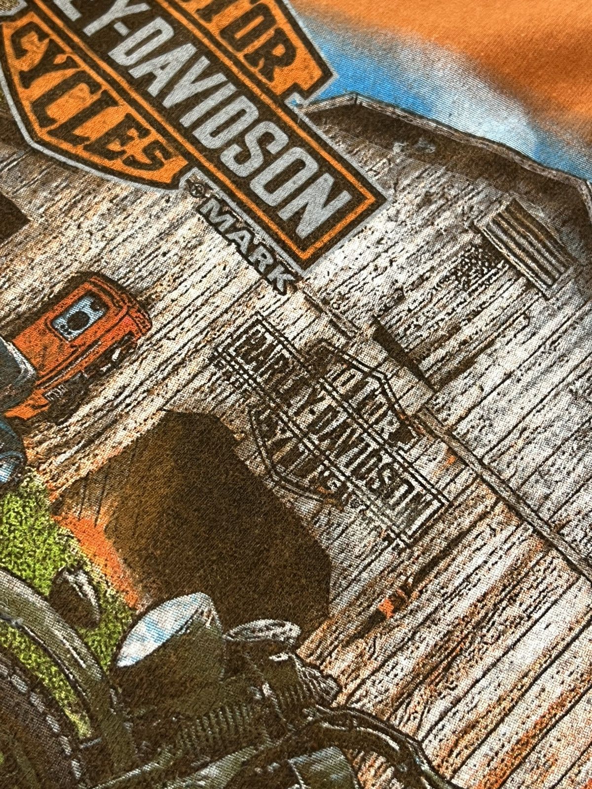 Harley Davidson × Vintage ‼️Vintage Harley Davidson Archival Double Print Tee‼️ Size US M / EU 48-50 / 2 - 10 Thumbnail