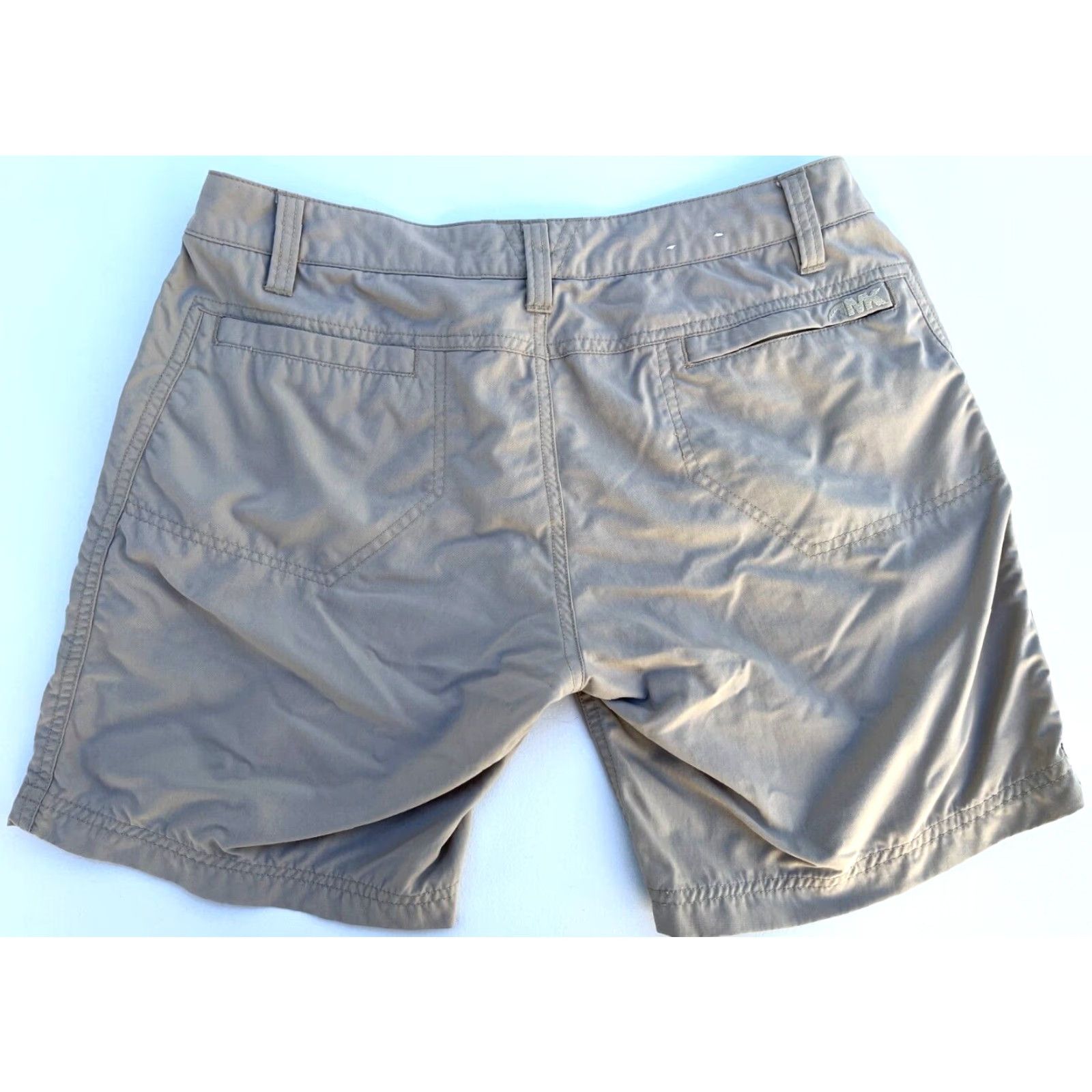 Mountain Khakis VINTAGE Mountain Khakis Shorts Women’s Sz 2 Beige 100% Nylon Outdoor Activewear Solid Pockets Chino Size 26" / US 2 / IT 38 - 2 Thumbnail