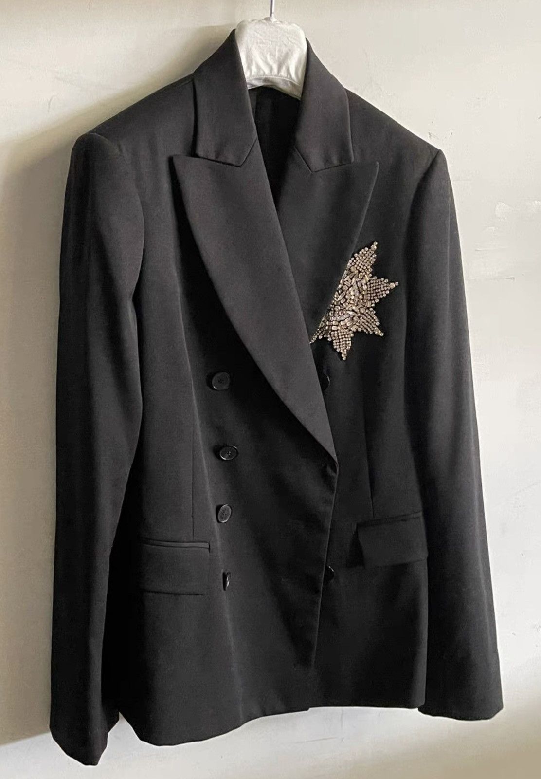 Alexander McQueen Alexander McQueen｜McQueen diamond suit Size 44S - 2 Thumbnail