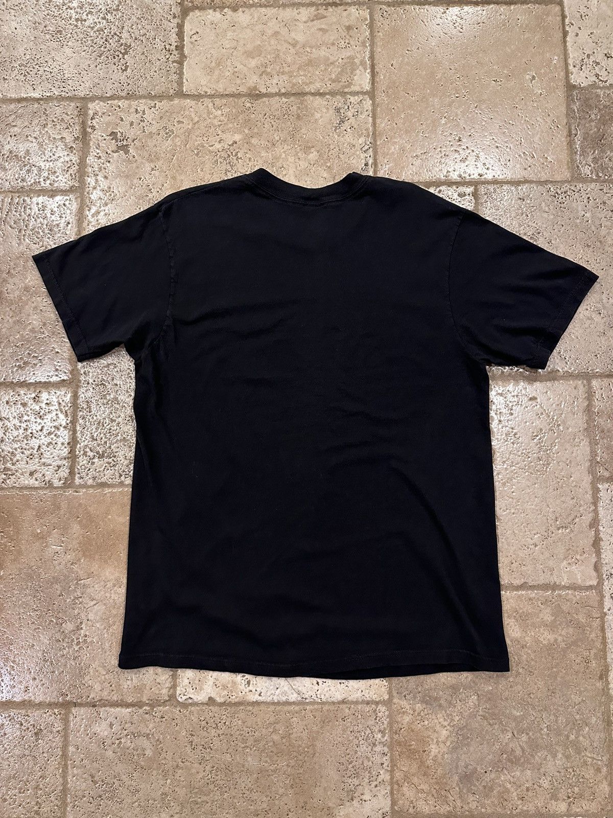 StraightFaded × Vintage Vintage Blank Black Late 90s Tee Size US L / EU 52-54 / 3 - 8 Thumbnail