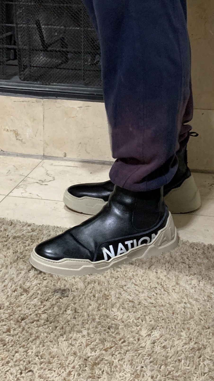Costume National Costume National leather Sneaker boots Size US 10.5 / EU 43-44 - 5 Thumbnail