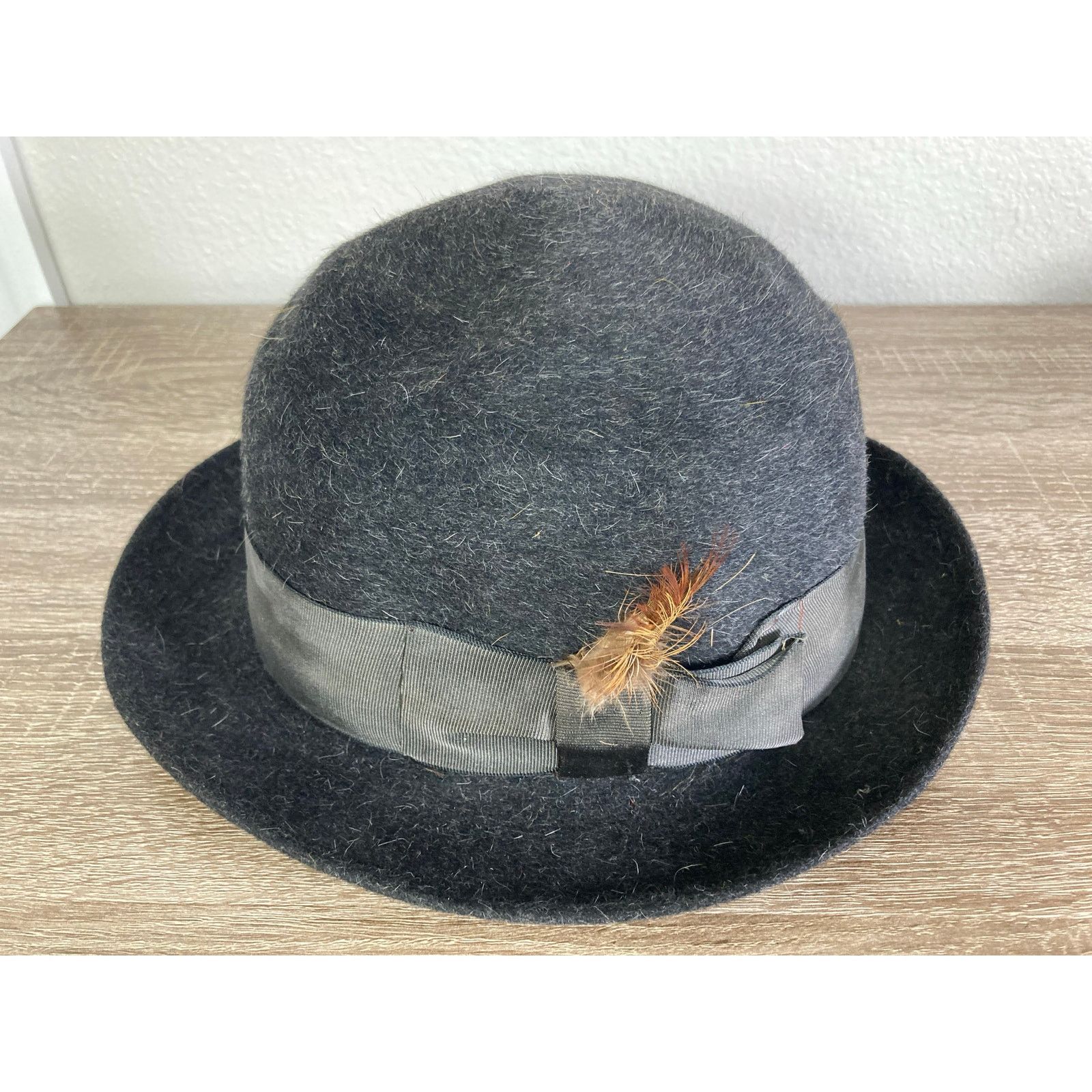 Stetson Stetson Women’s Fedora Hat Vintage Royal De Luxe 70's Size ONE SIZE - 3 Thumbnail
