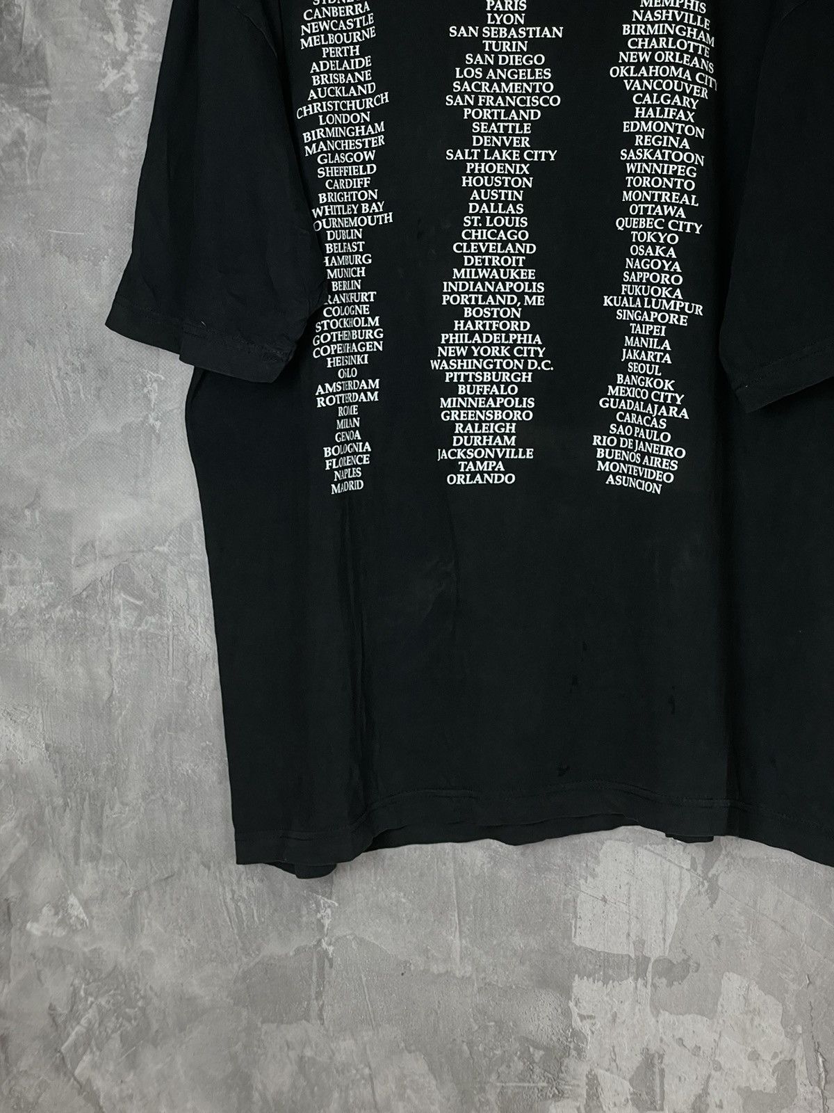 Band Tees × Vintage Vintage Meat Loaf 1993-95 Faded Very Rare Tour T-shirt Size US XL / EU 56 / 4 - 14 Thumbnail