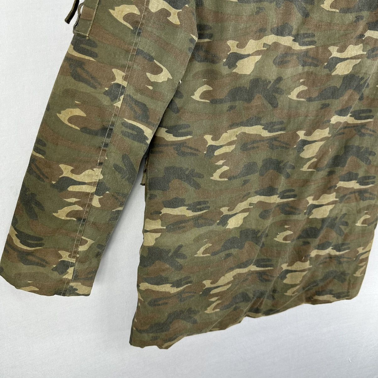If Six Was Nine Vintage Parka Camo Fur Hoodie Punk LGB Style by Body Shake Size XS / US 0-2 / IT 36-38 - 6 Thumbnail