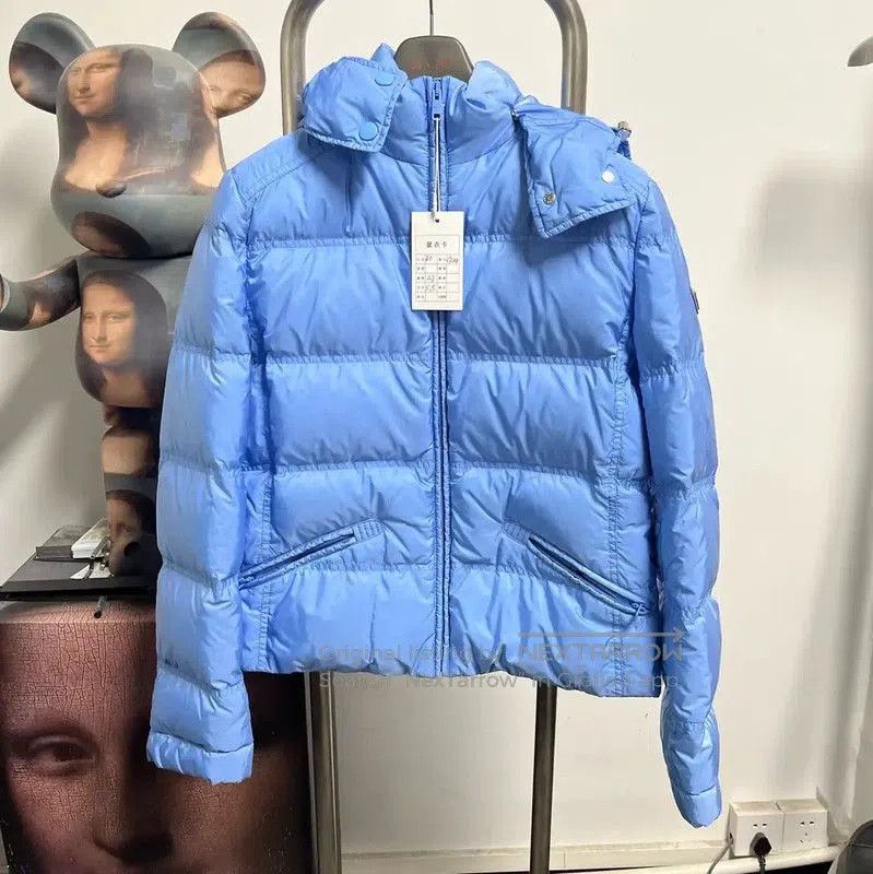 Prada Prada Blue Men's Down Jacket. Size US M / EU 48-50 / 2 - 1 Thumbnail