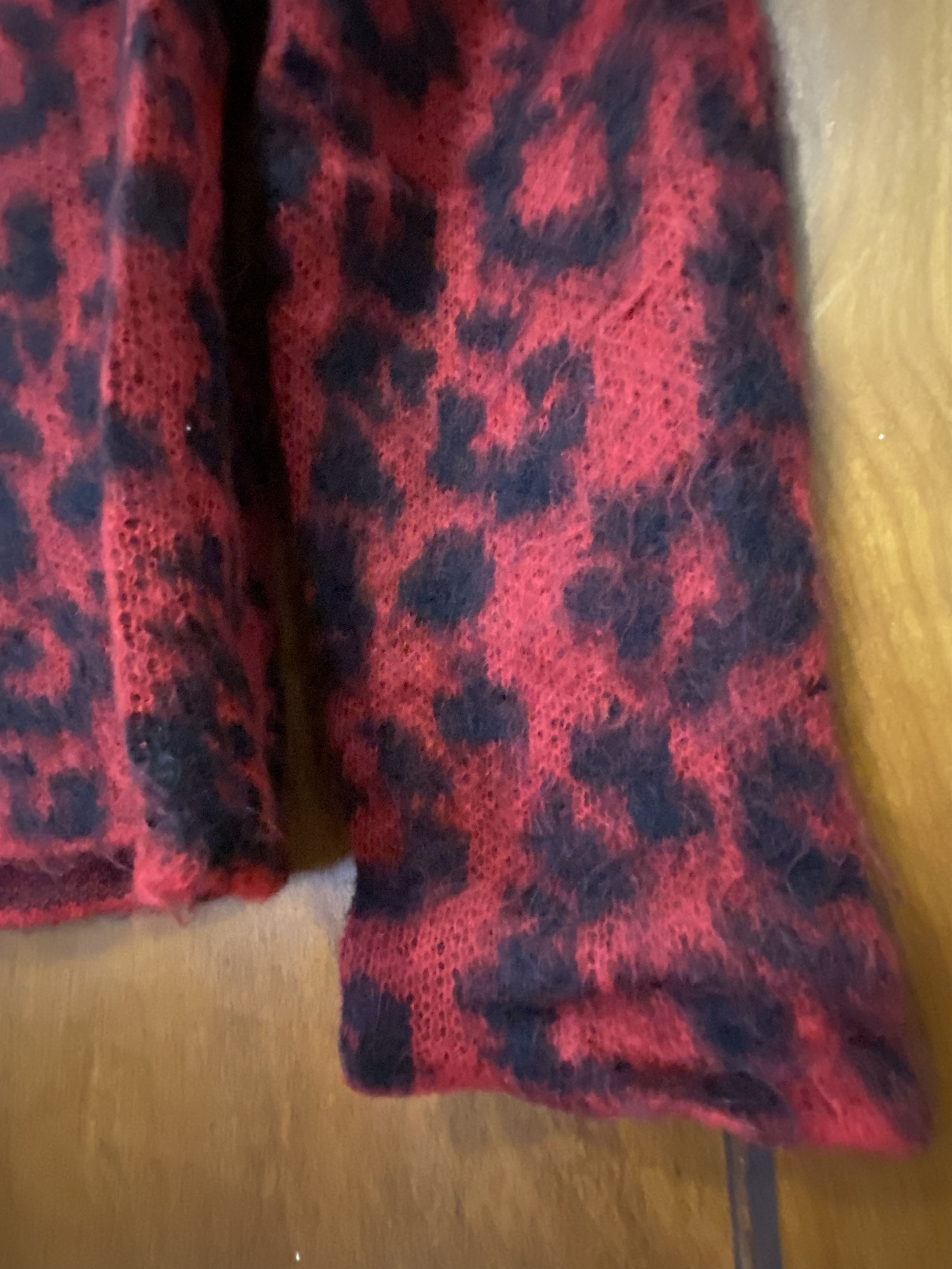 Hedi Slimane × Saint Laurent Paris Babycat Mohair Jumper Size US M / EU 48-50 / 2 - 5 Thumbnail