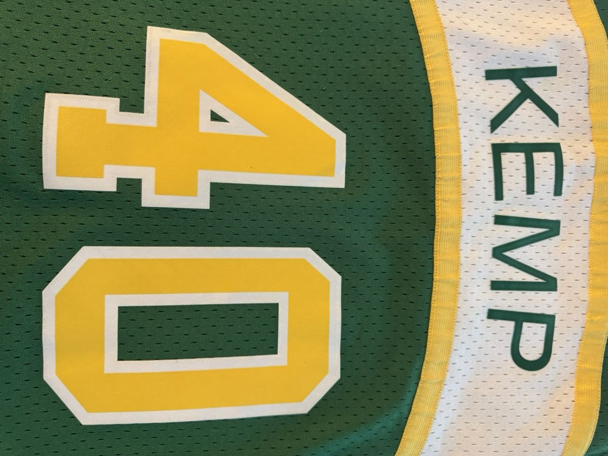 Mitchell & Ness Shawn Kemp Sonics Jersey 94-95 Mitchess & Ness Sal Size US L / EU 52-54 / 3 - 4 Thumbnail