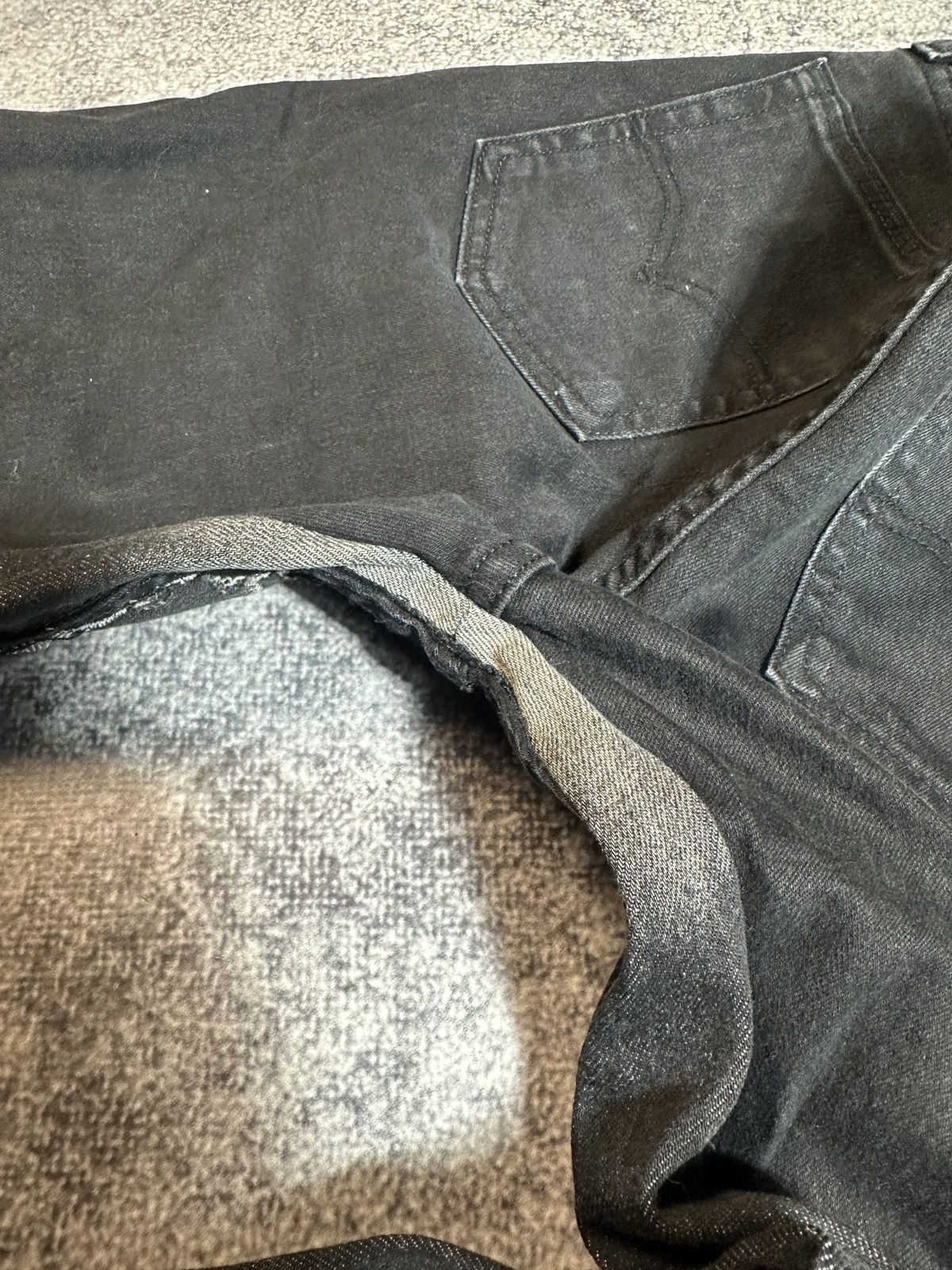 Other Y2K Vintage Levis Custom Baggy Pants Cargo Streetwear Rare L Size US 33 - 5 Thumbnail