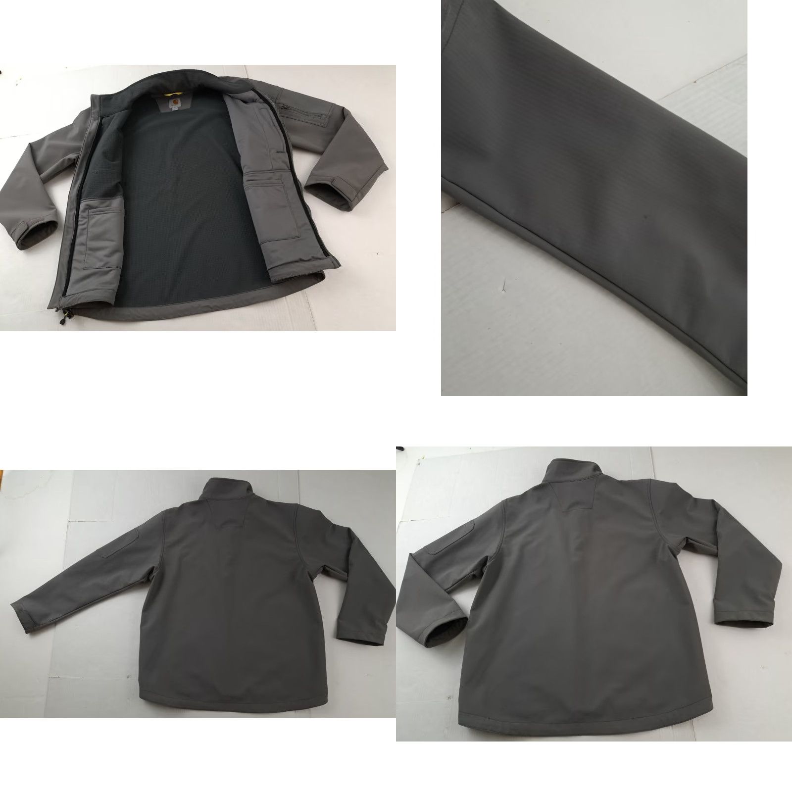 Carhartt VINTAGE Carhartt Rain Defender Soft Shell Grey Zip Jacket XL Unisex Adults Regular Size US XL / EU 56 / 4 - 8 Thumbnail