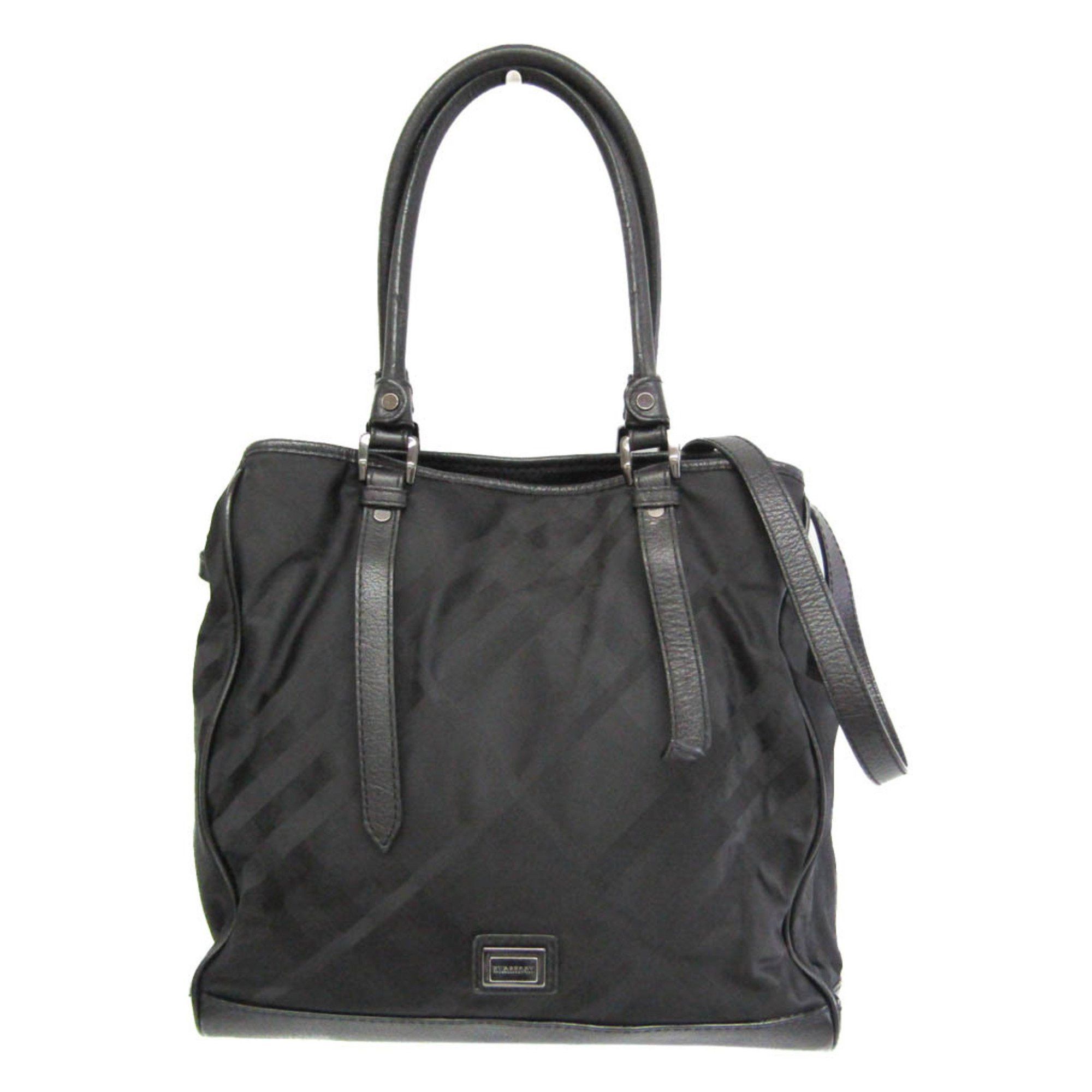 Burberry Black Synthetic Shoulder Bag (Pre-Owned) Size ONE SIZE - 1 Thumbnail