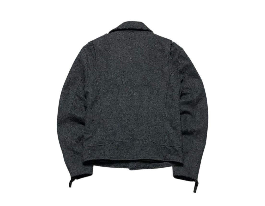 Isamu Katayama Backlash Attachment bikers wool jacket Size US M / EU 48-50 / 2 - 2 Thumbnail