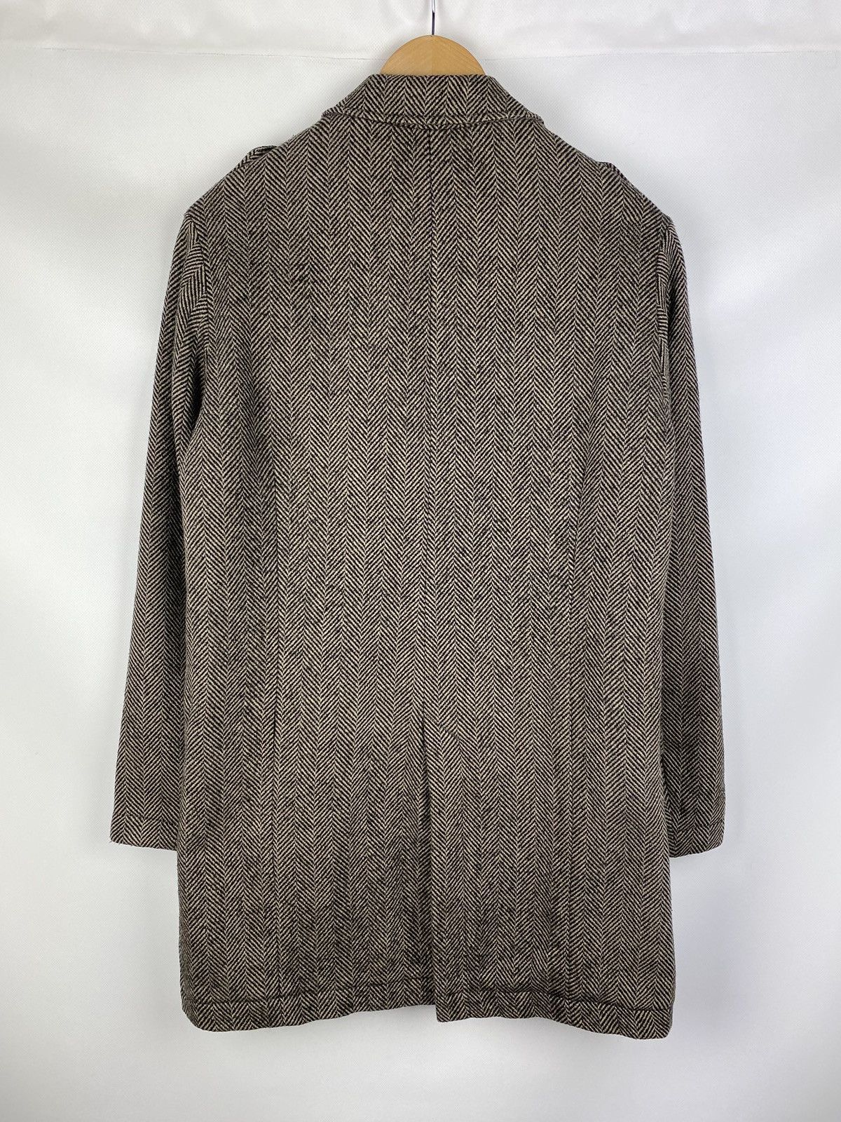 Hugo Boss Hugo Boss men’s wool herringbone coat jacket Size US M / EU 48-50 / 2 - 13 Thumbnail