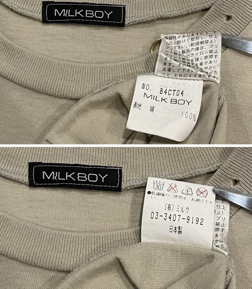 20471120 MILK BOY SEDITIONARIES SKULL PUNK JAPAN BRAND TSHIRT Size US M / EU 48-50 / 2 - 5 Thumbnail