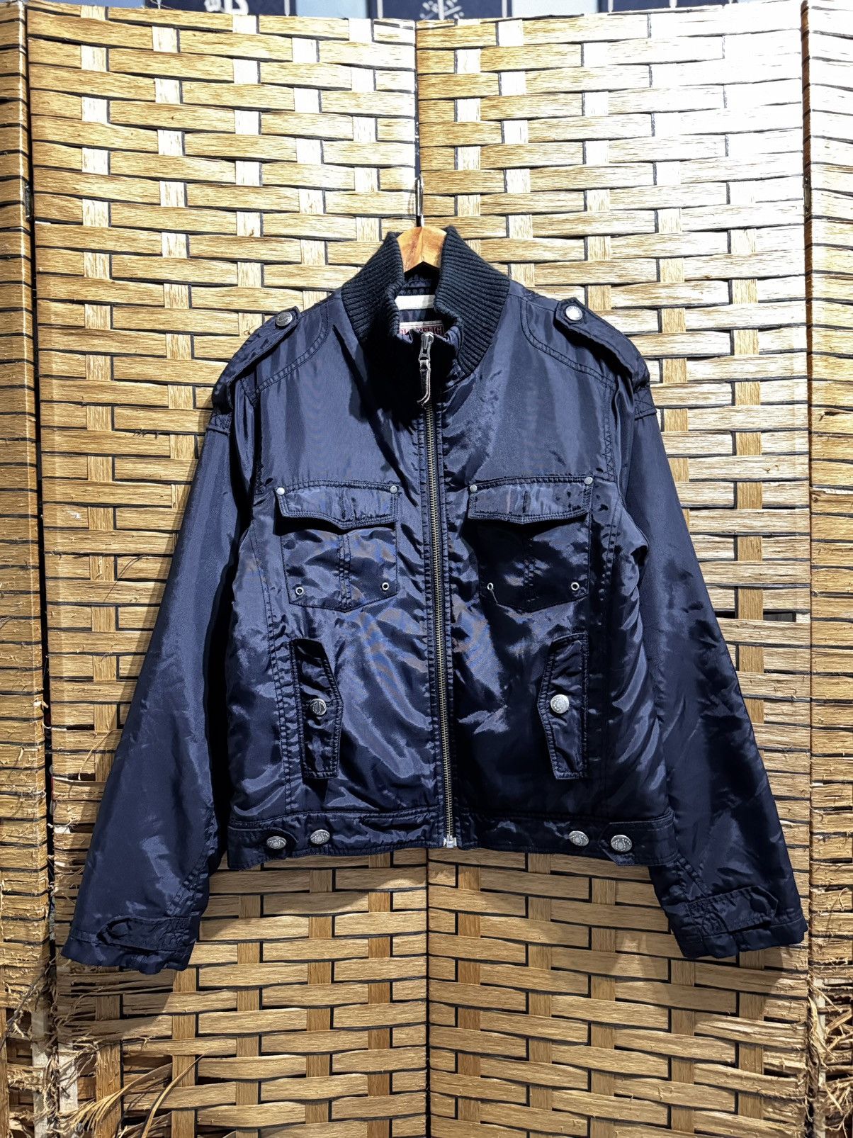 True Religion Vintage True Religion Bomber Jacket Size US M / EU 48-50 / 2 - 1 Thumbnail