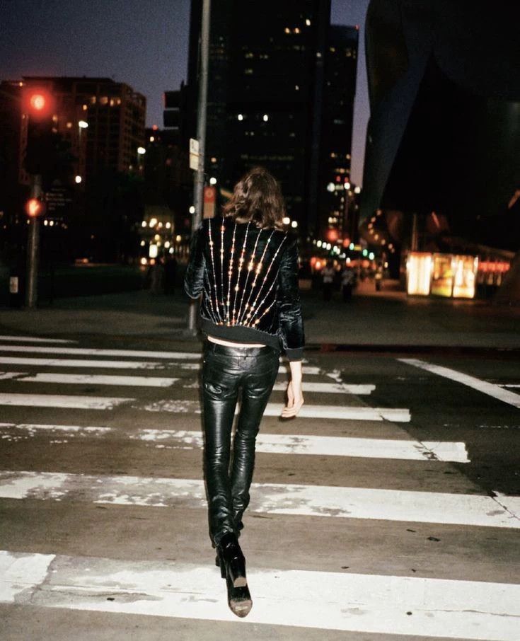 Saint Laurent Paris Saint Laurent Paris 15SS rhinestone ray jacket-2506 Size US S / EU 44-46 / 1 - 6 Thumbnail