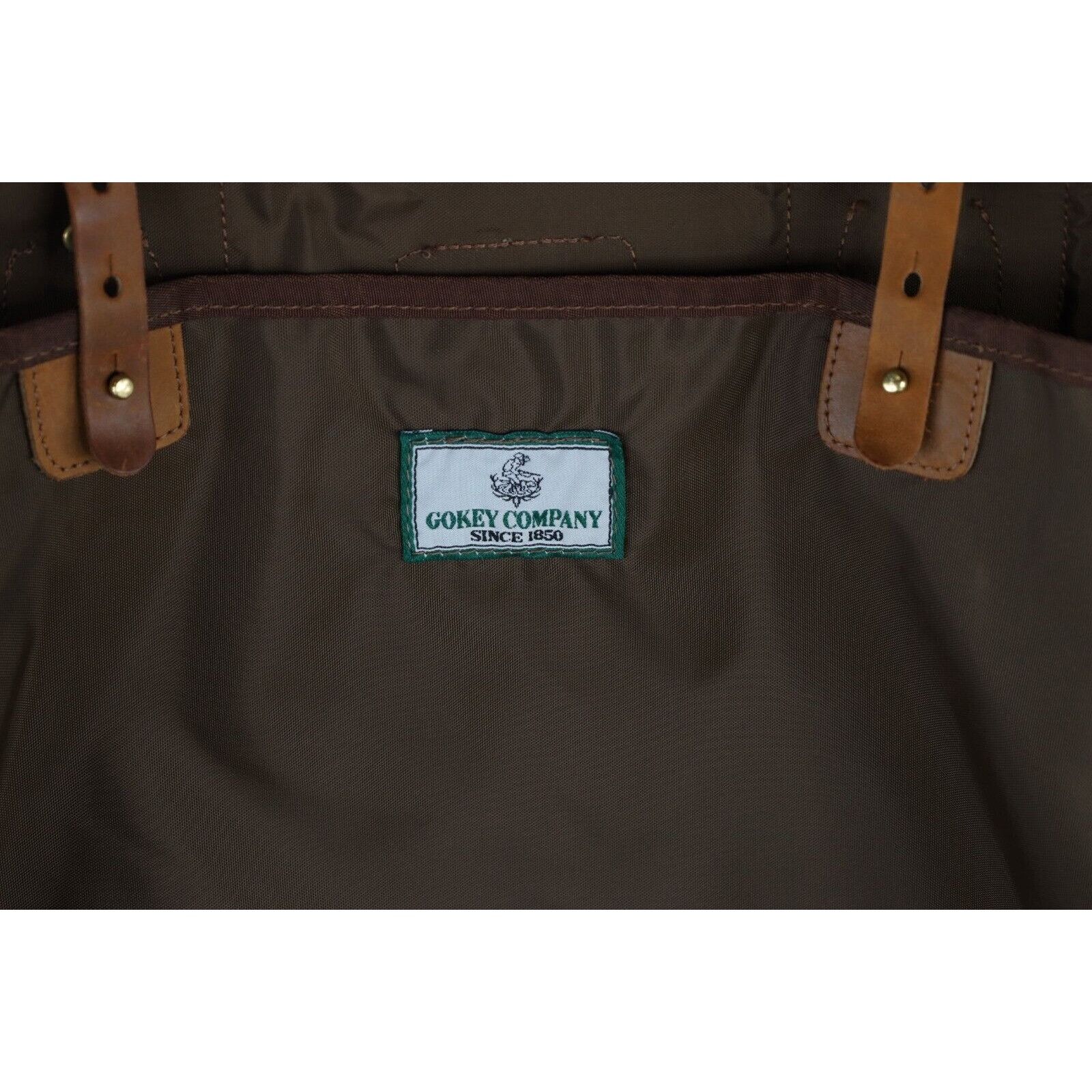 Orvis Deadstock Vintage Orvis Gokey Canvas Leather Duffel Bag Size ONE SIZE - 15 Thumbnail