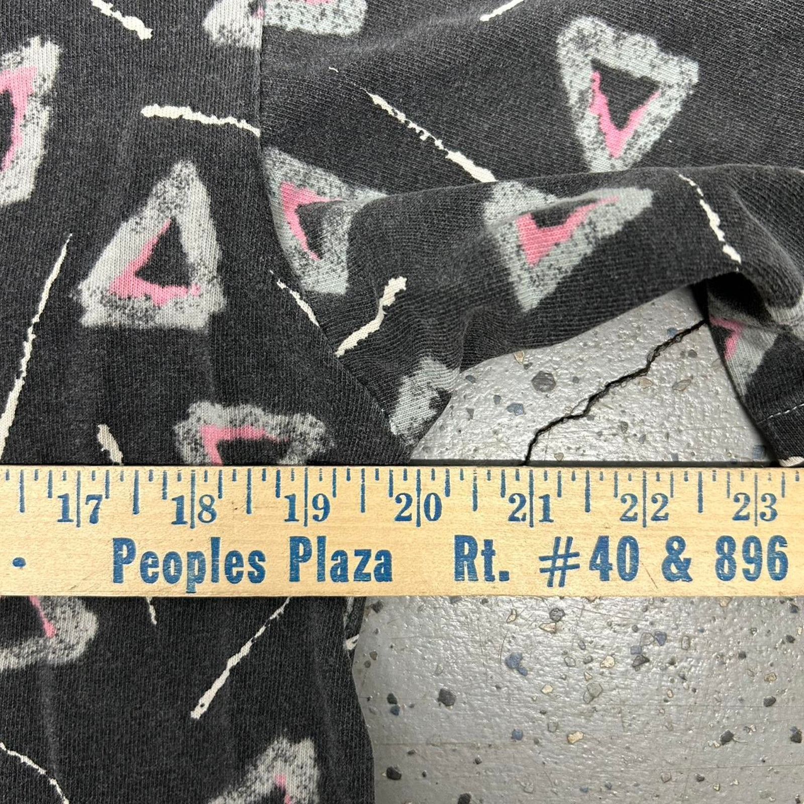 Other VTG Black and pink Palazzo cotton t-shirt Size L / US 10 / IT 46 - 4 Thumbnail