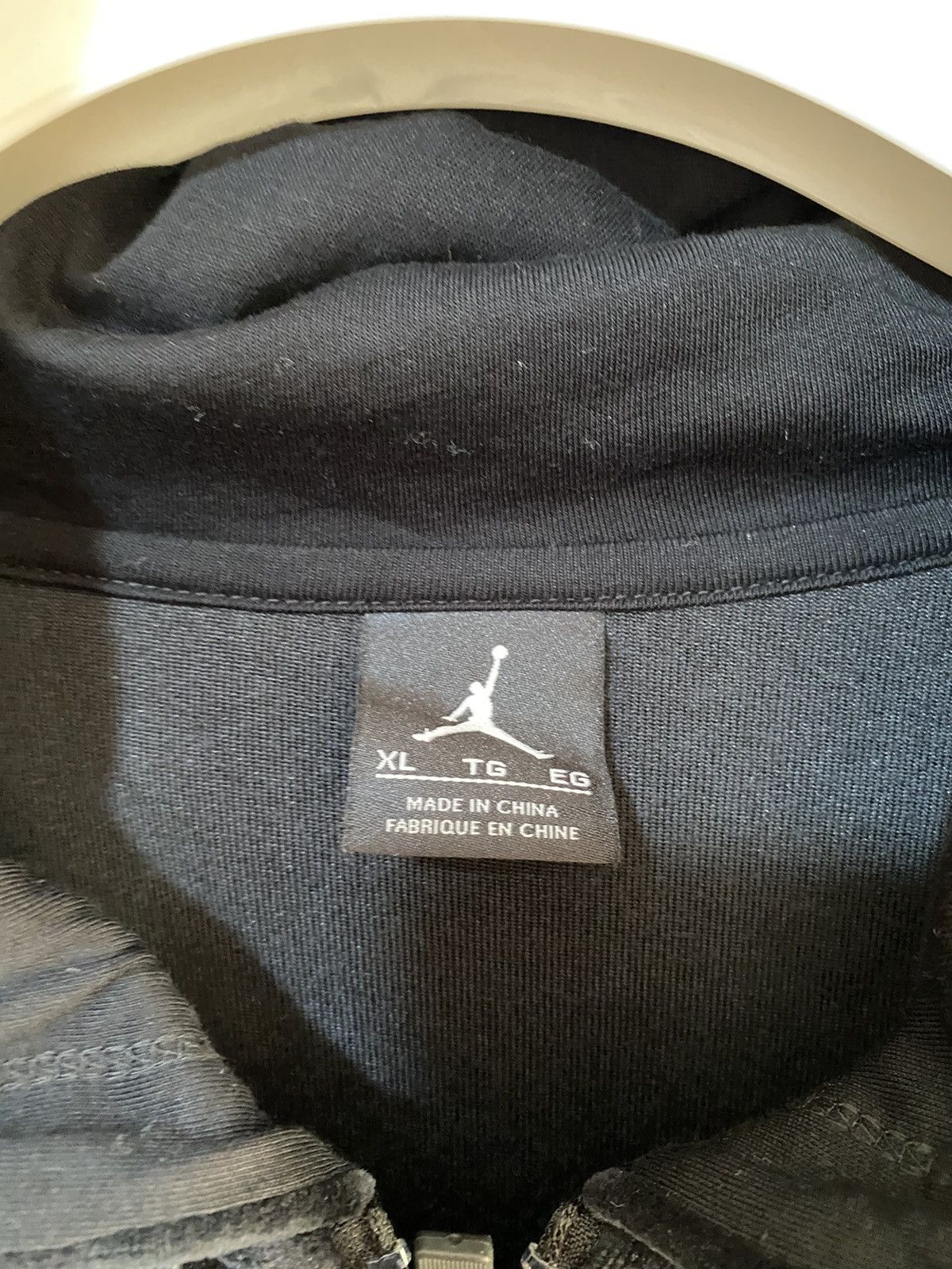 Jordan Brand Jordan X OVO Velour Tracksuit Sweatshirt, XL, black used, Size US XL / EU 56 / 4 - 6 Thumbnail